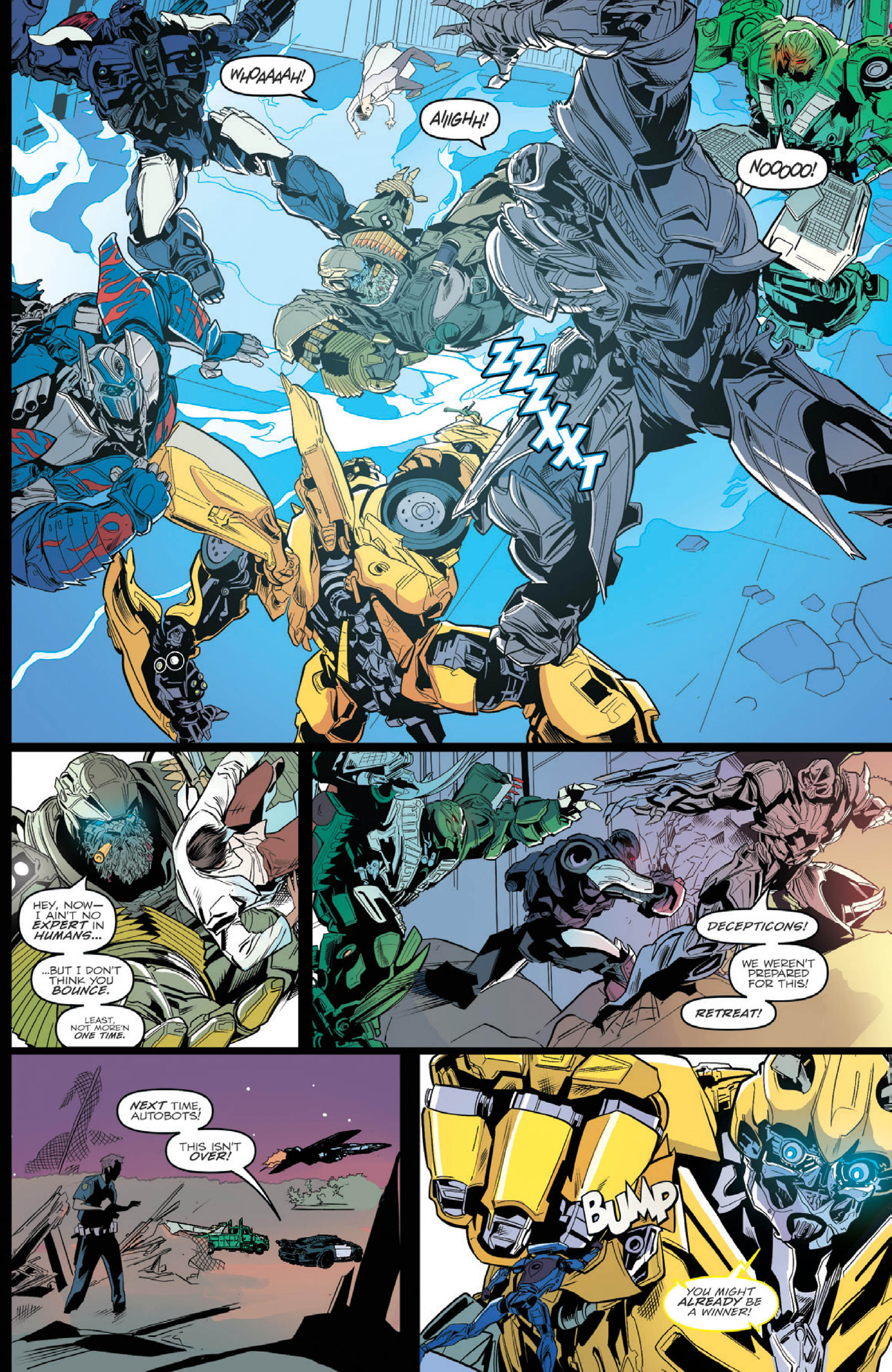 Read online Schick Hydrobot & the Transformers: A New Friend comic -  Issue # Full - 20
