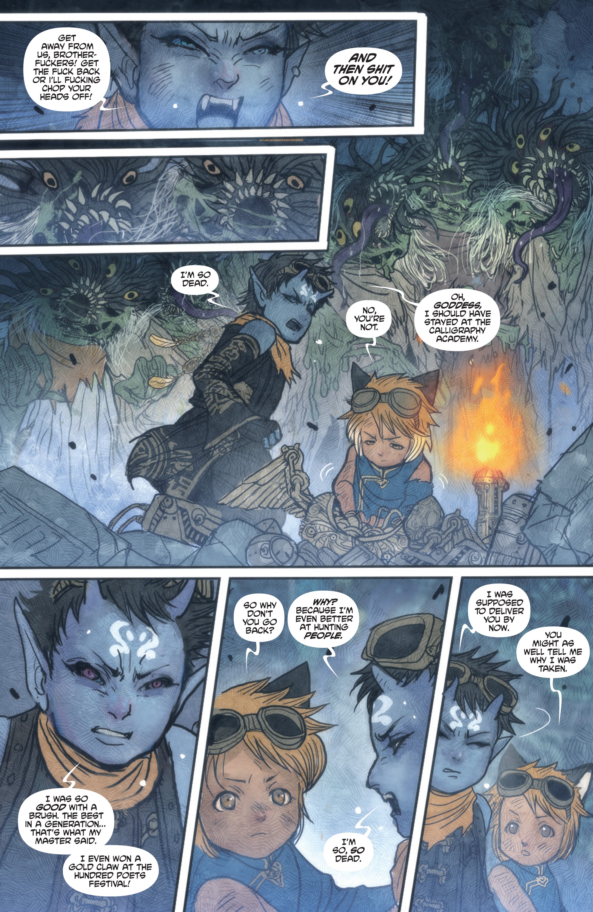 Read online Monstress comic -  Issue #22 - 3
