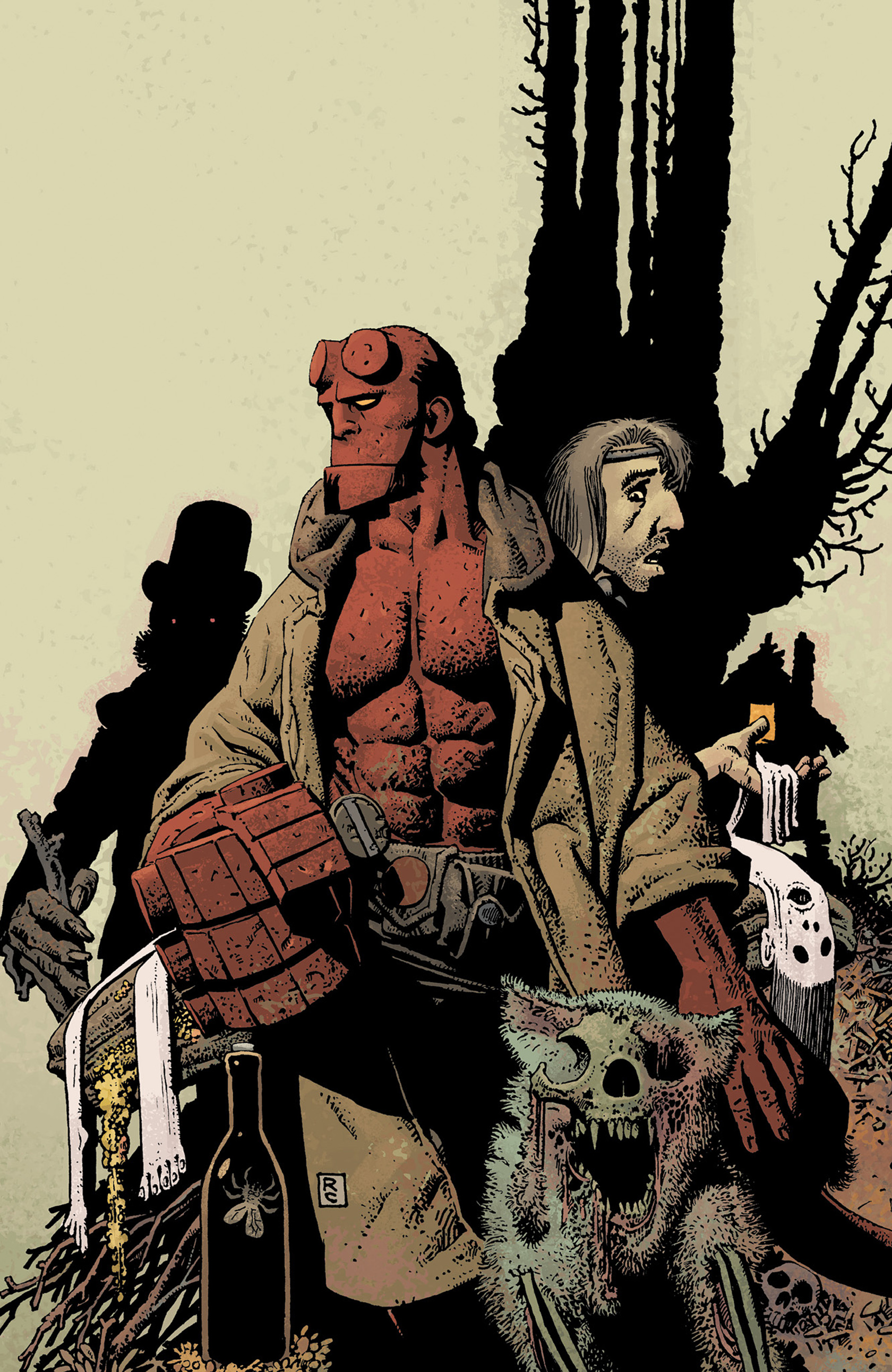 Read online Hellboy: The Crooked Man and Others comic -  Issue # TPB - 152