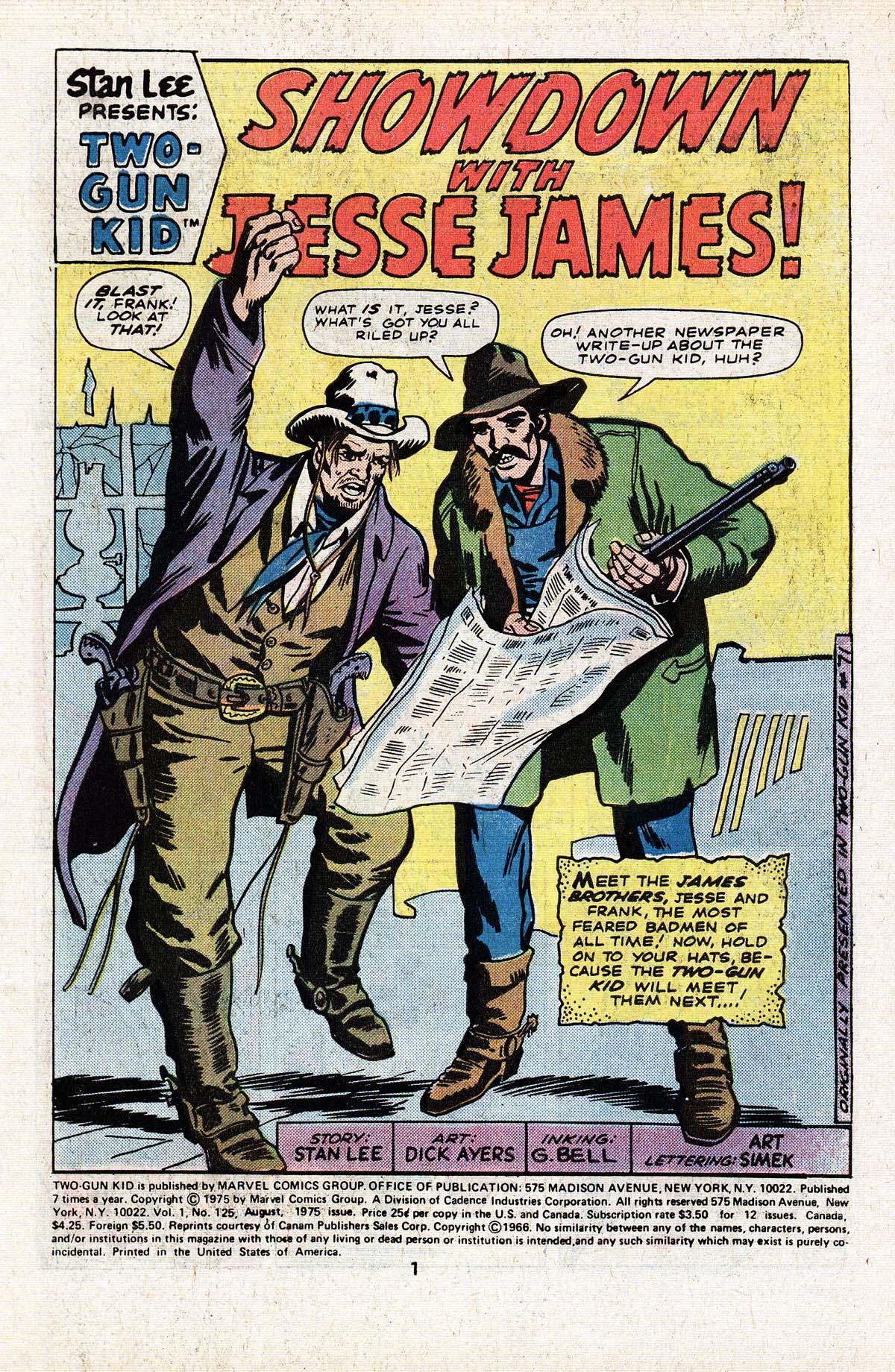Read online Two-Gun Kid comic -  Issue #125 - 3