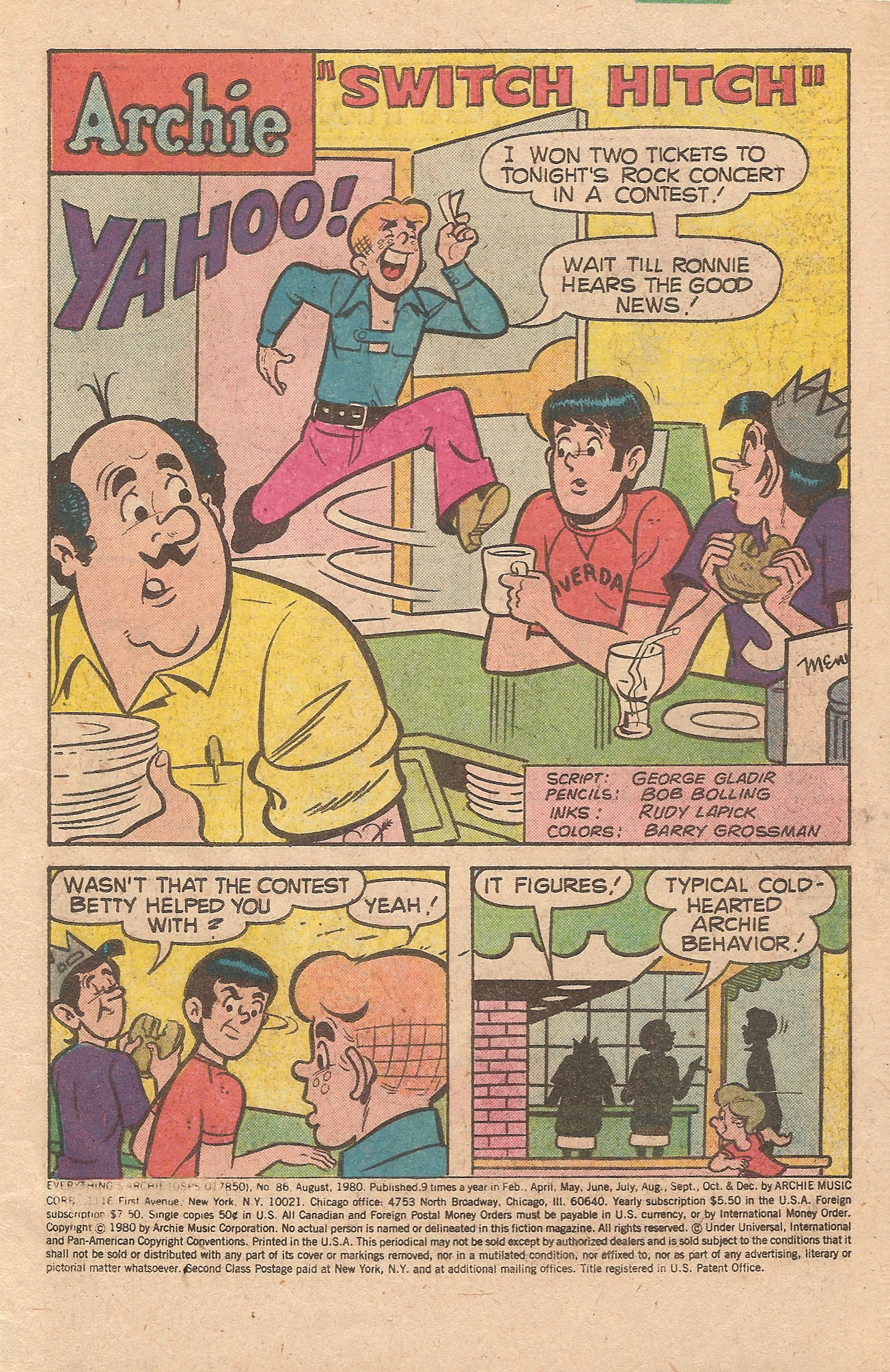 Read online Everything's Archie comic -  Issue #86 - 3