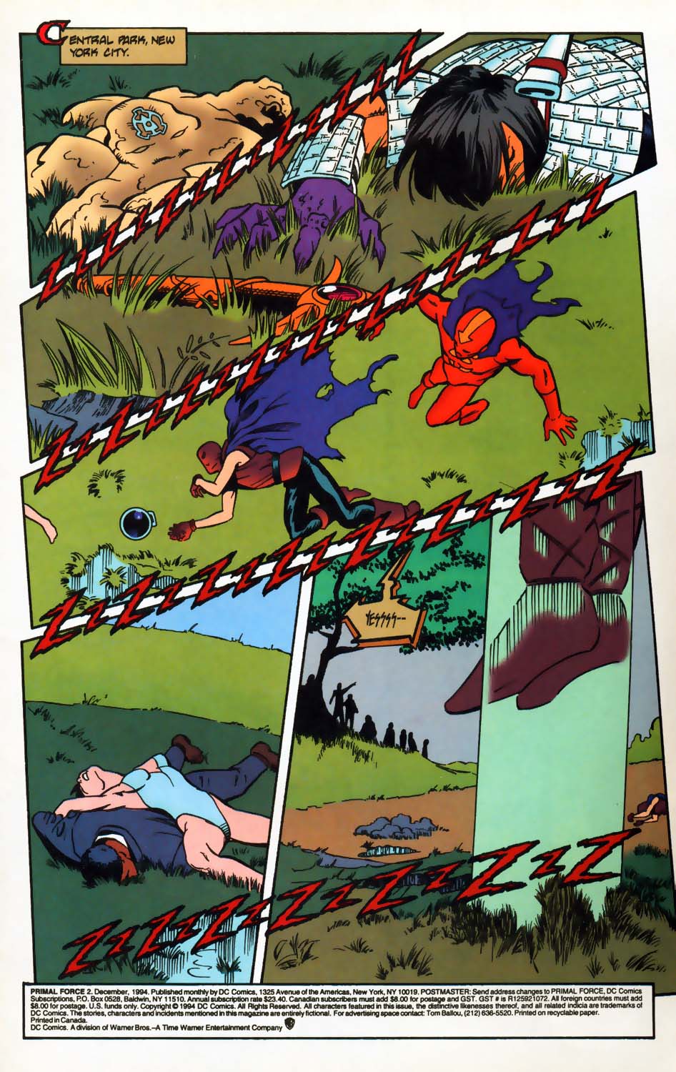 Read online Primal Force comic -  Issue #2 - 2