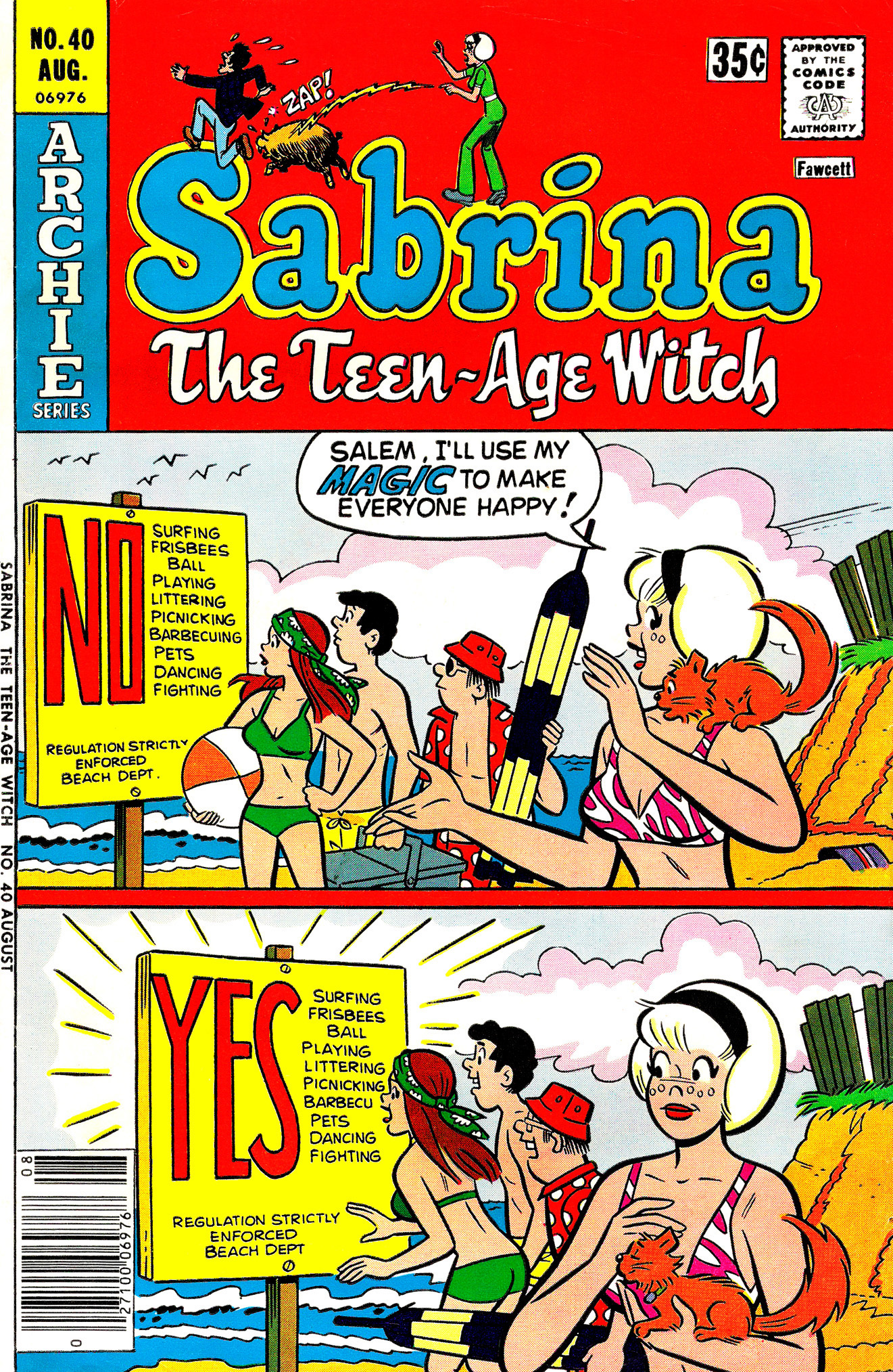 Read online Sabrina The Teenage Witch (1971) comic -  Issue #40 - 1