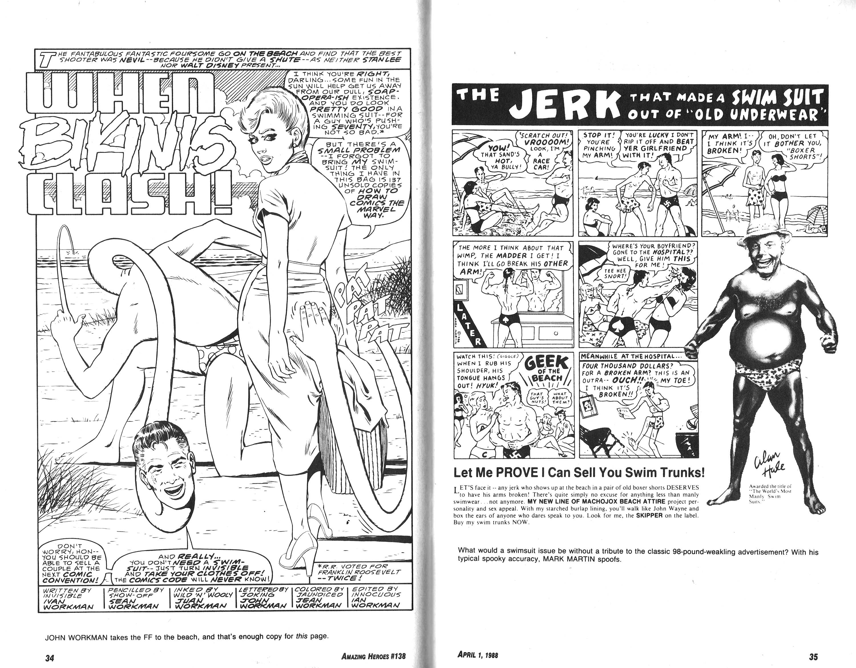 Read online Amazing Heroes comic -  Issue #138 - 18