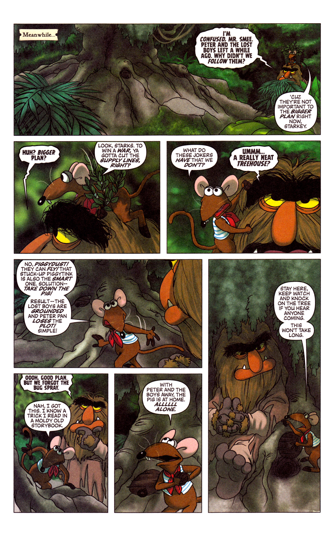 Read online Muppet Peter Pan comic -  Issue #3 - 20