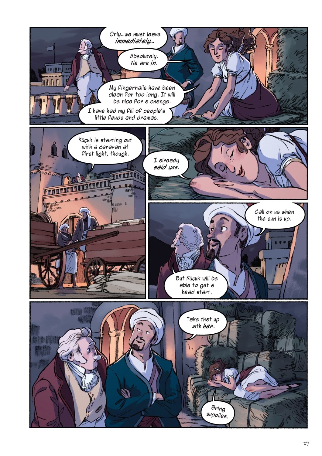 Read online Delilah Dirk and the Pillars of Hercules comic -  Issue # TPB (Part 1) - 30