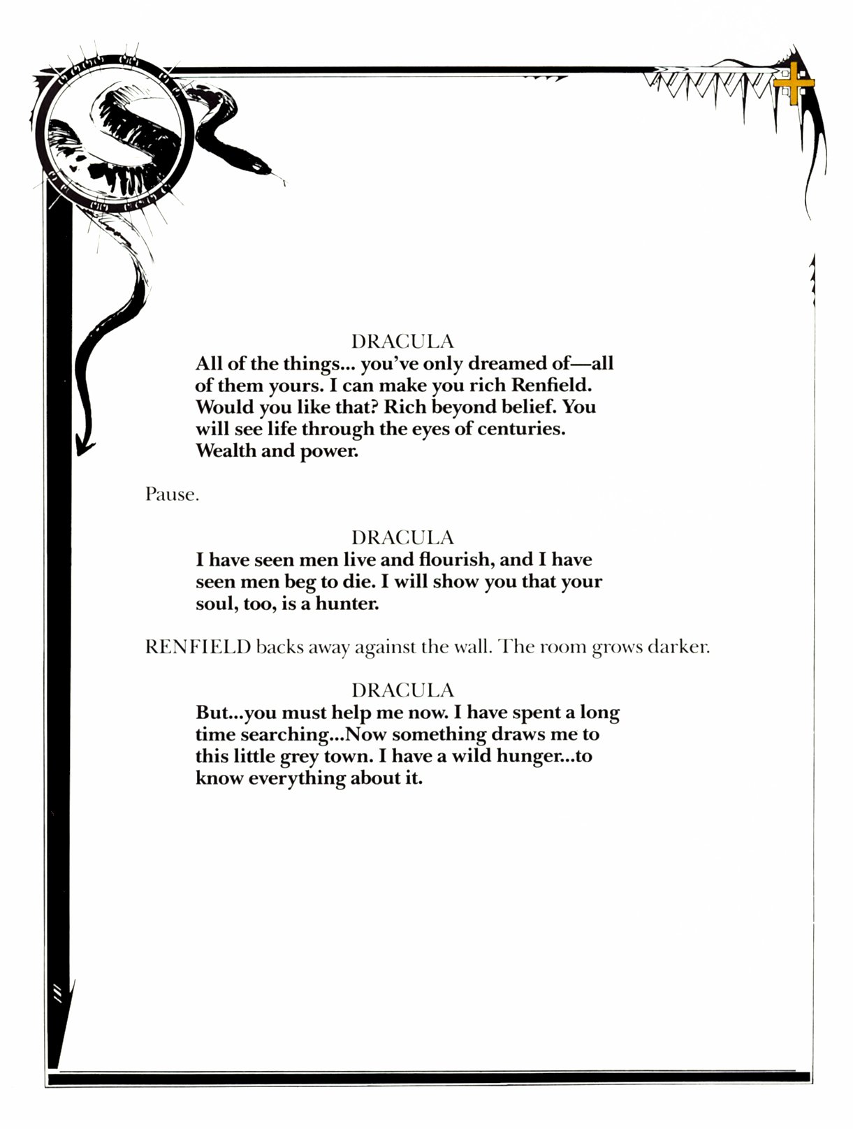 Read online Marvel Graphic Novel comic -  Issue #26 - Dracula A Symphony In Moonlight and Nightmares - 38
