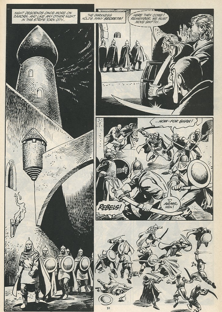 Read online The Savage Sword Of Conan comic -  Issue #181 - 33