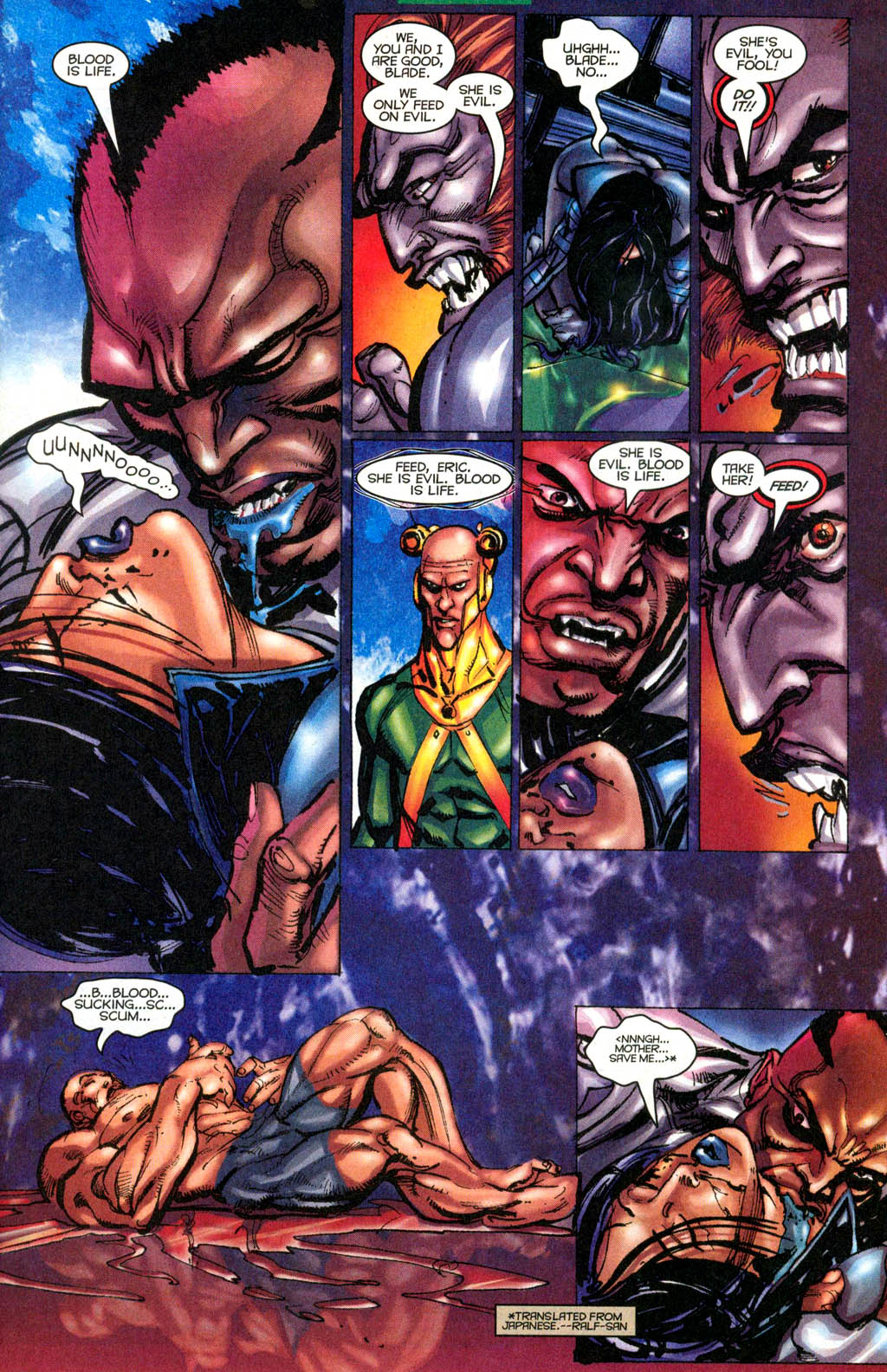 Read online Blade: Vampire Hunter comic -  Issue #4 - 9