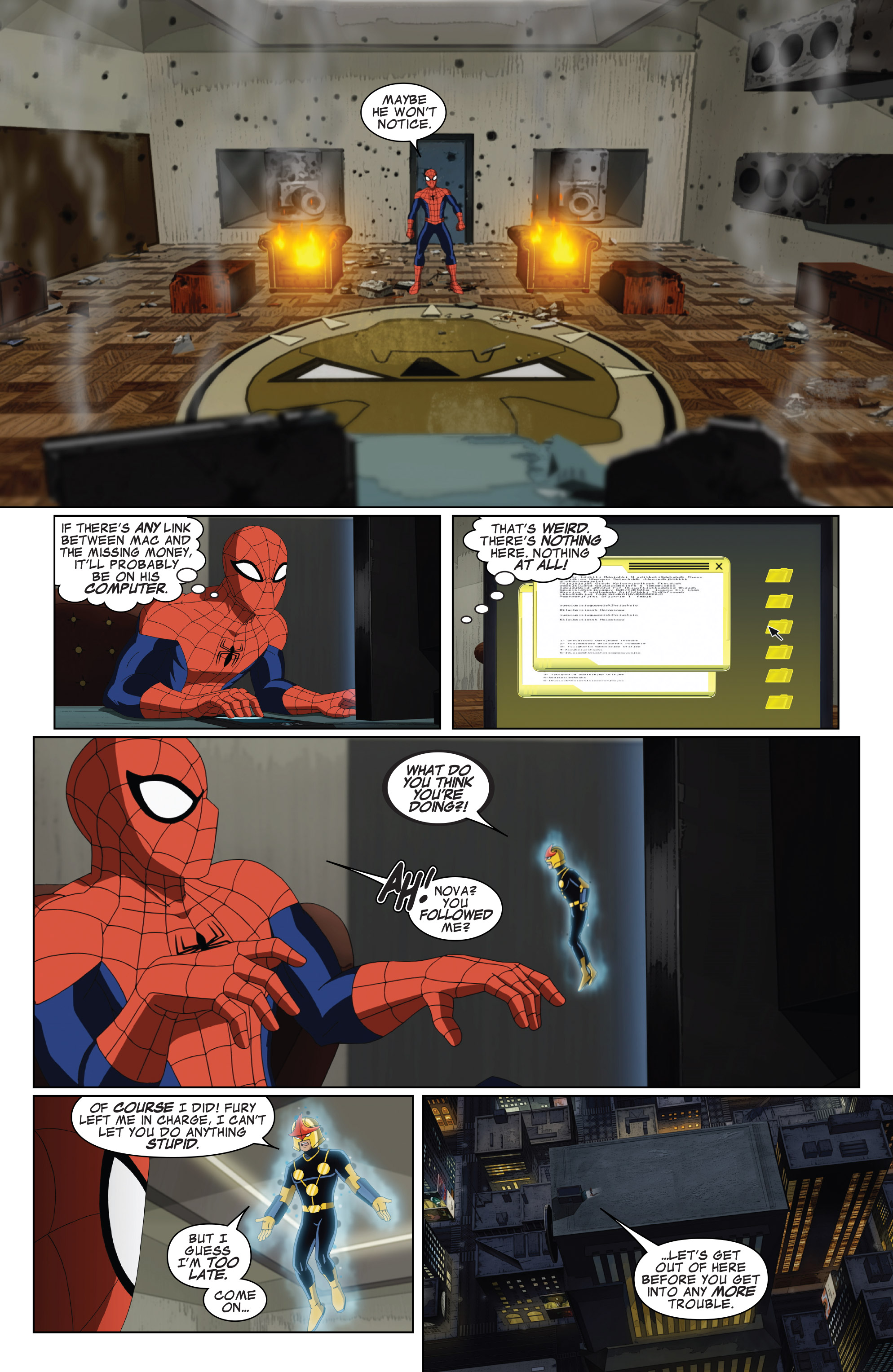 Read online Ultimate Spider-Man (2012) comic -  Issue #23 - 12