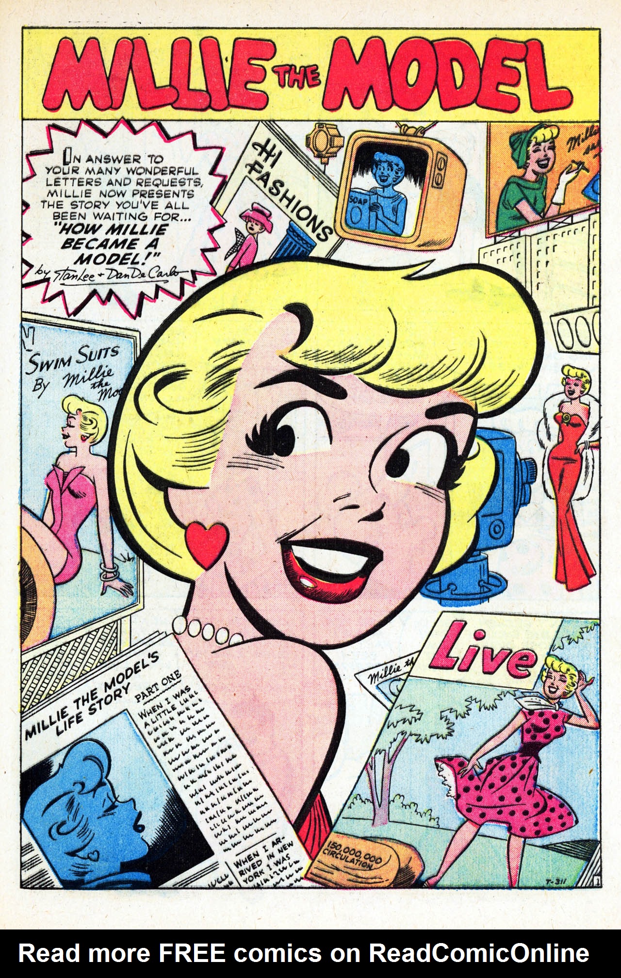 Read online Millie the Model comic -  Issue #91 - 29