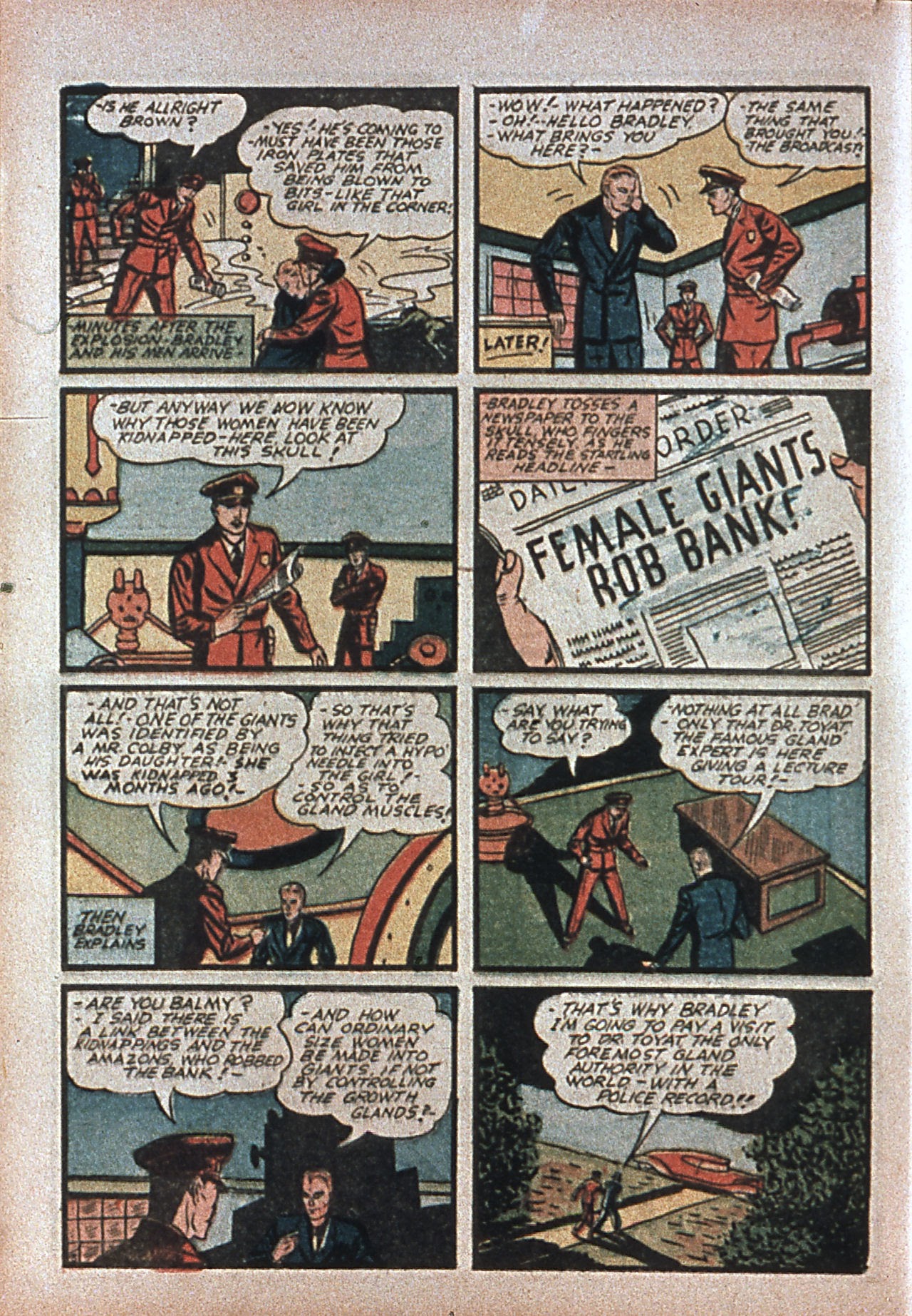 Read online Amazing Man Comics comic -  Issue #7 - 23