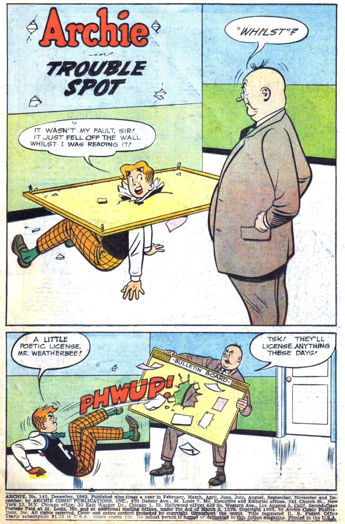 Read online Archie (1960) comic -  Issue #142 - 3