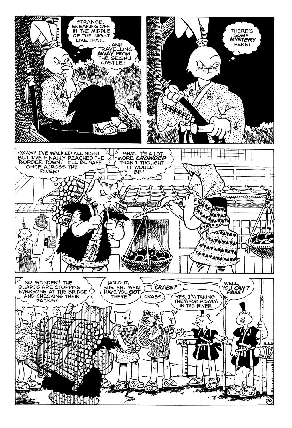 Read online Usagi Yojimbo (1987) comic -  Issue #12 - 12