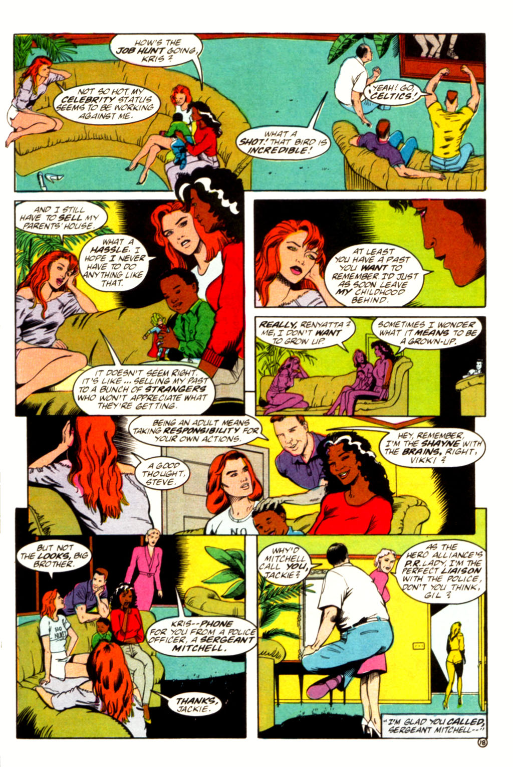 Read online Hero Alliance (1989) comic -  Issue #11 - 28