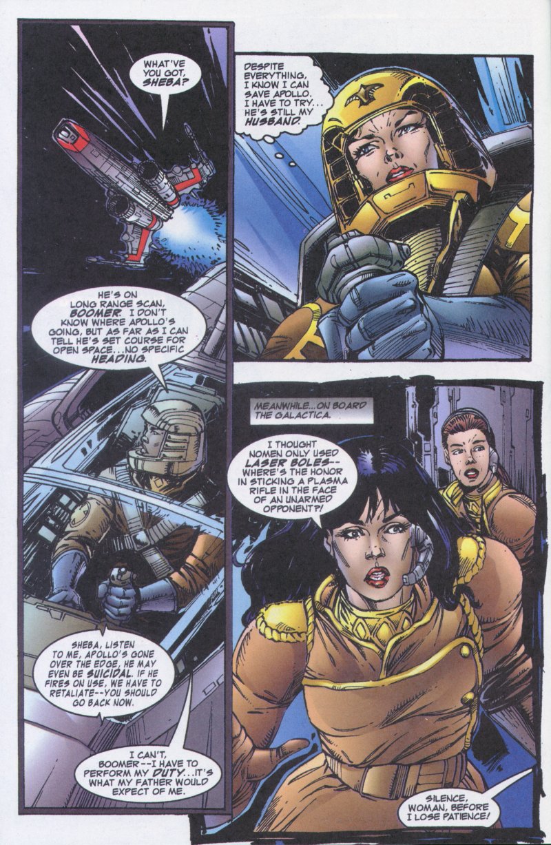 Read online Battlestar Galactica: Apollo's Journey comic -  Issue #2 - 4
