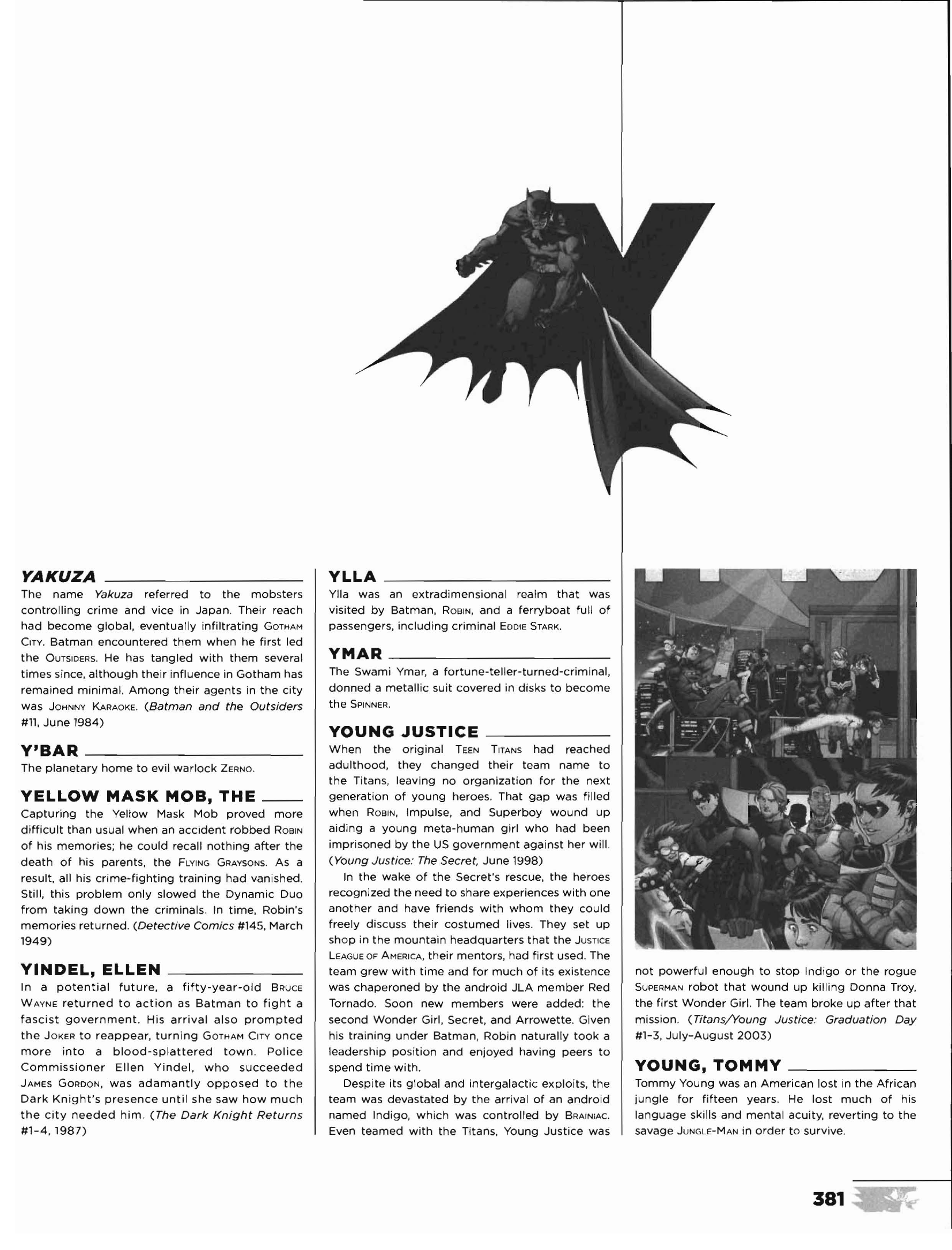 Read online The Essential Batman Encyclopedia comic -  Issue # TPB (Part 4) - 93