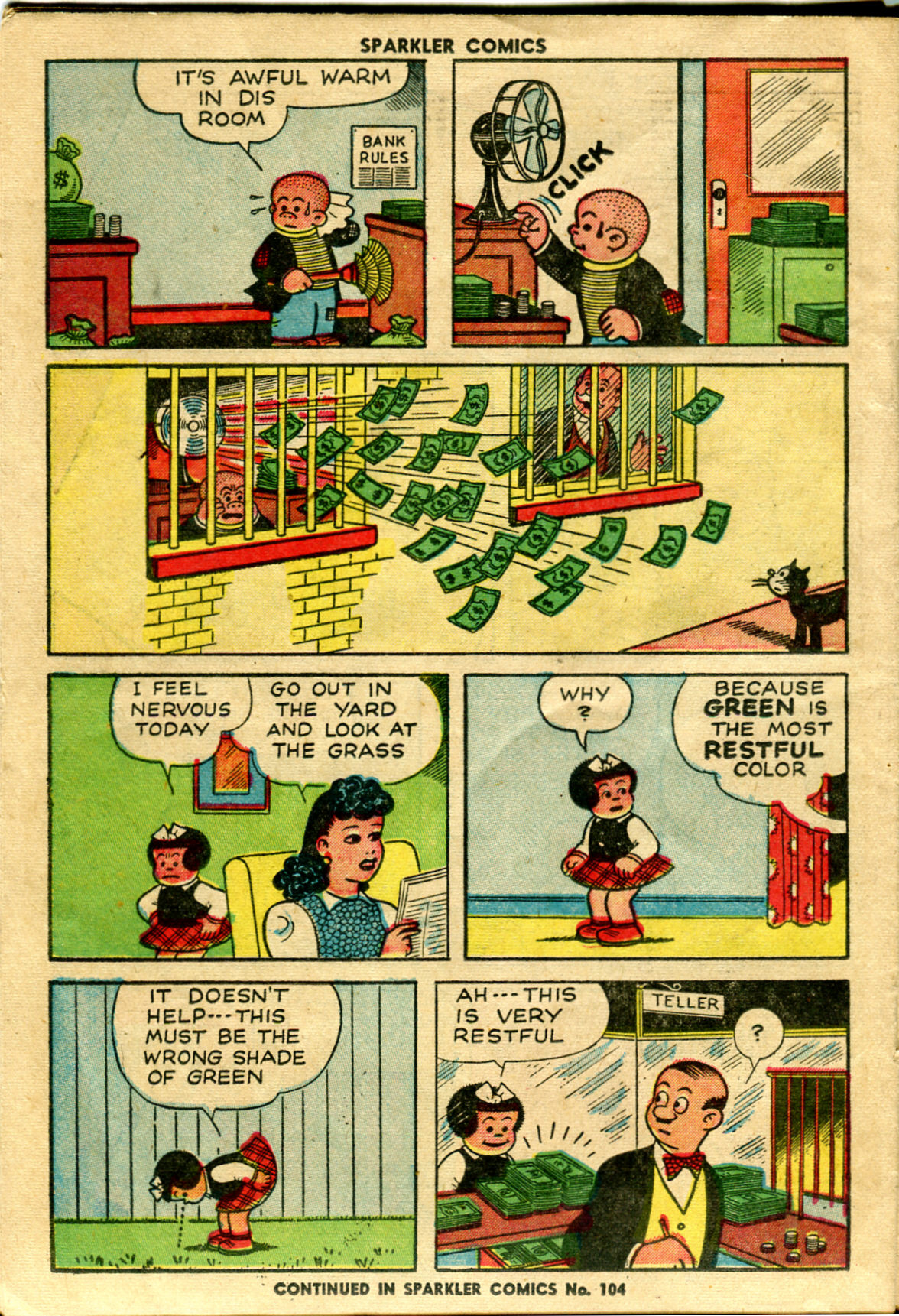 Read online Sparkler Comics comic -  Issue #103 - 22