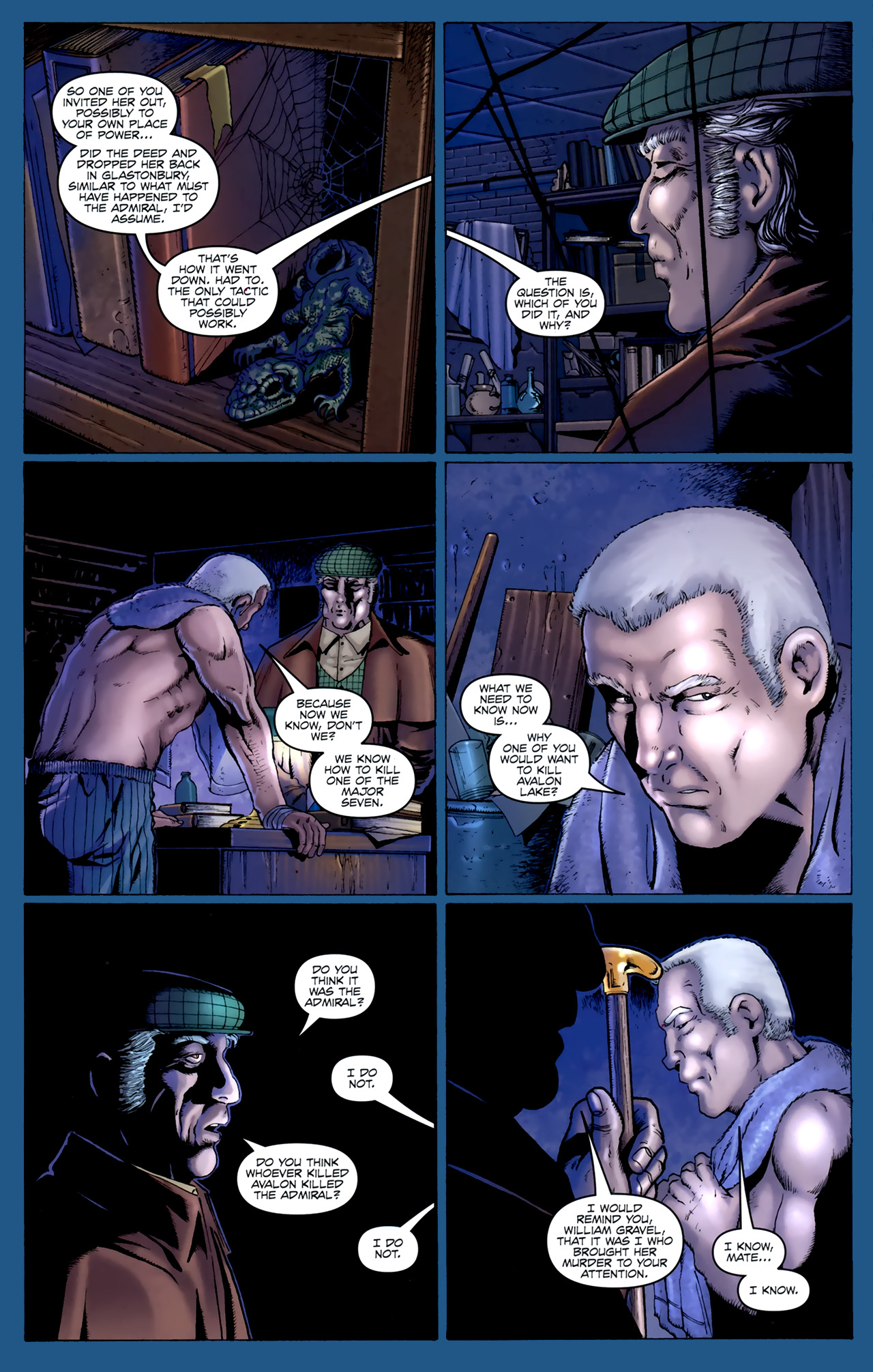 Read online Gravel comic -  Issue #12 - 4