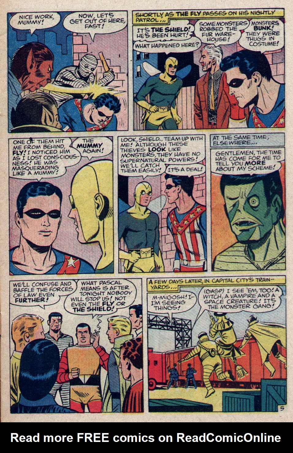 Read online Adventures of the Fly comic -  Issue #8 - 7