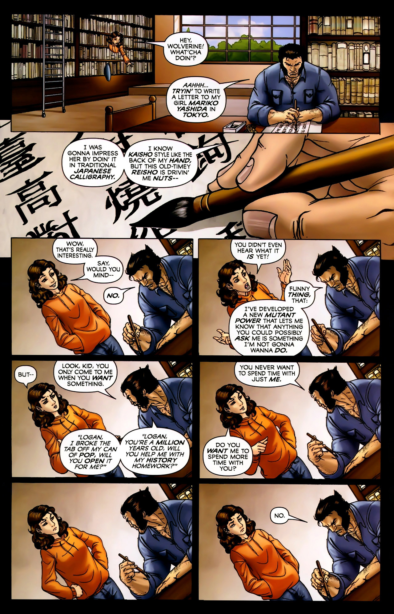 Read online Wolverine: First Class comic -  Issue #2 - 4