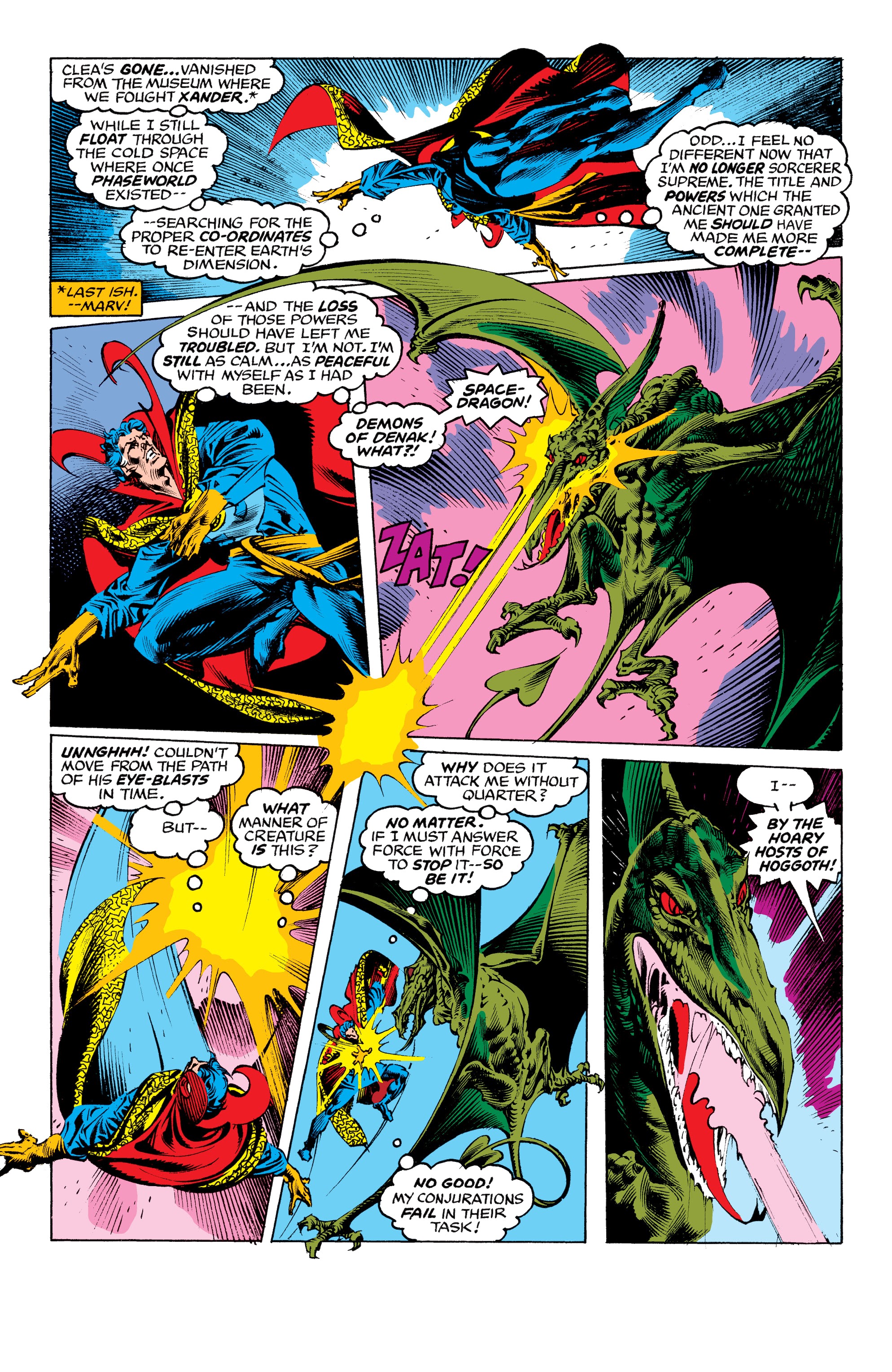 Read online Doctor Strange Epic Collection: Alone Against Eternity comic -  Issue # TPB (Part 4) - 36