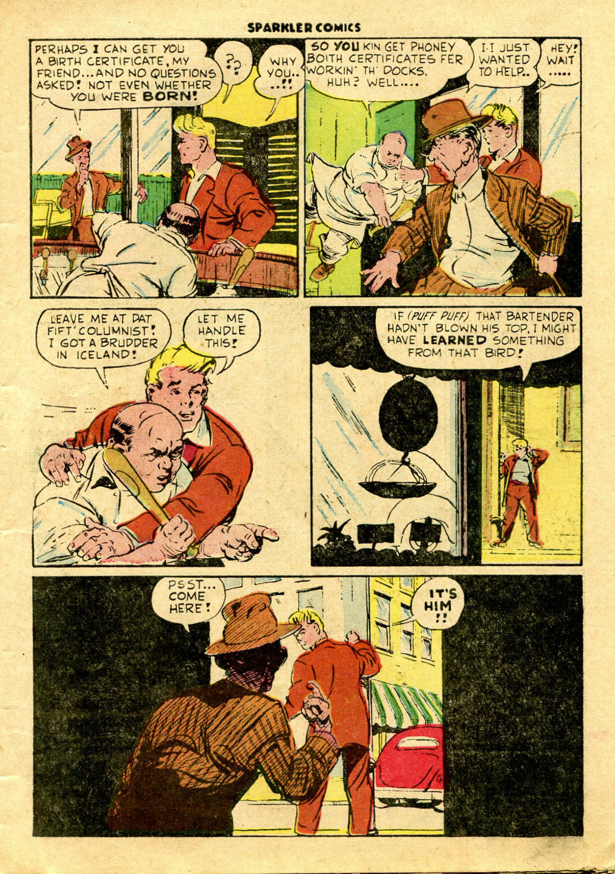 Read online Sparkler Comics comic -  Issue #30 - 11