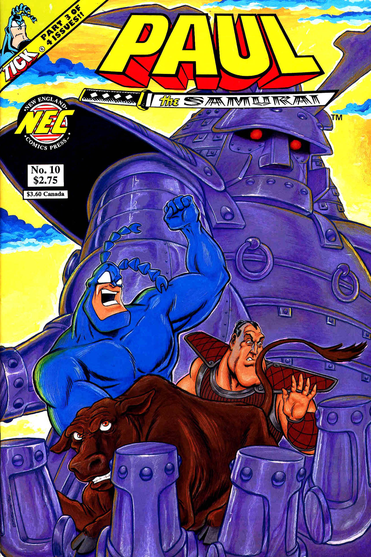 Read online Paul the Samurai (1992) comic -  Issue #10 - 1