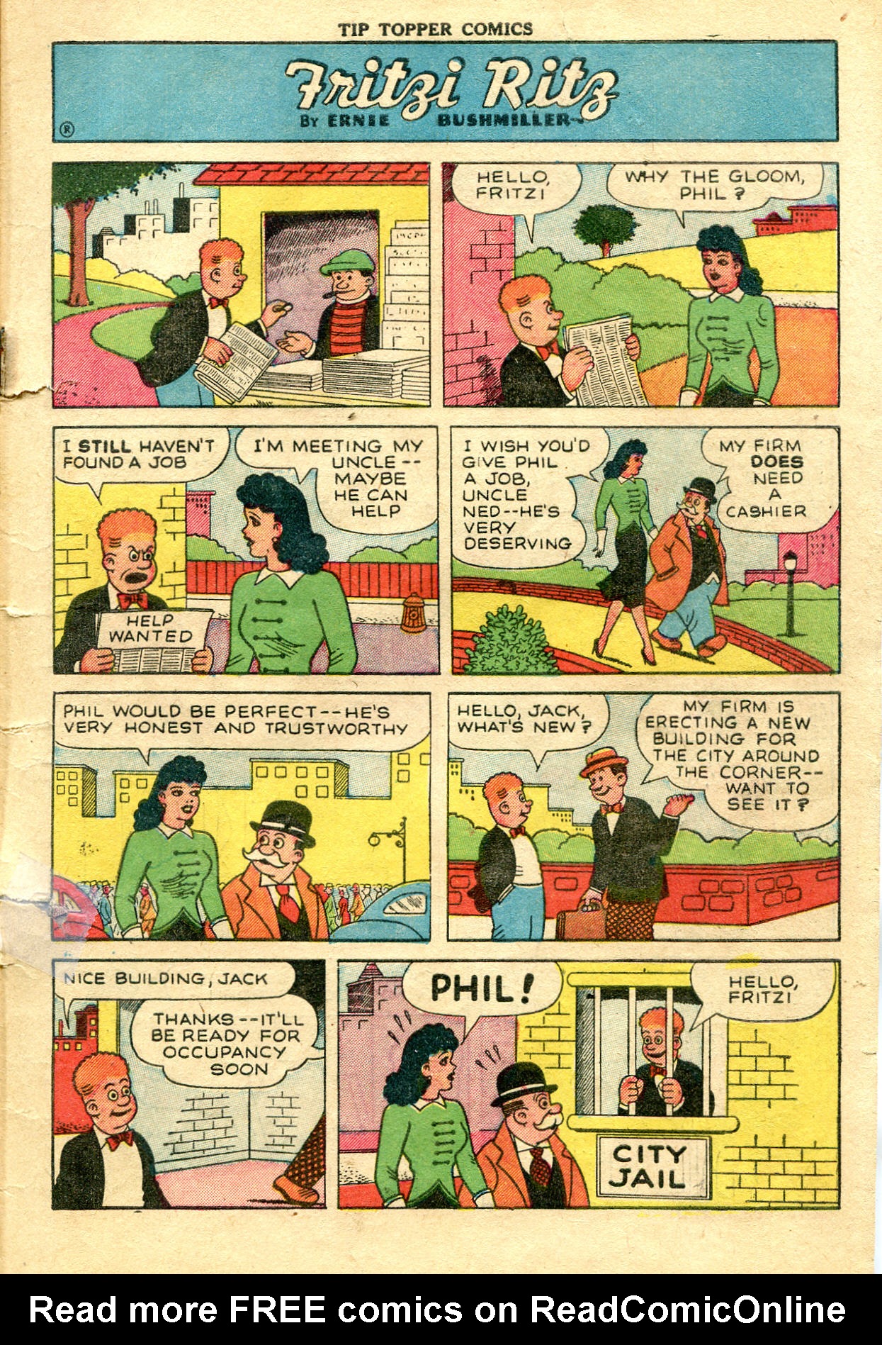 Read online Tip Topper Comics comic -  Issue #16 - 5