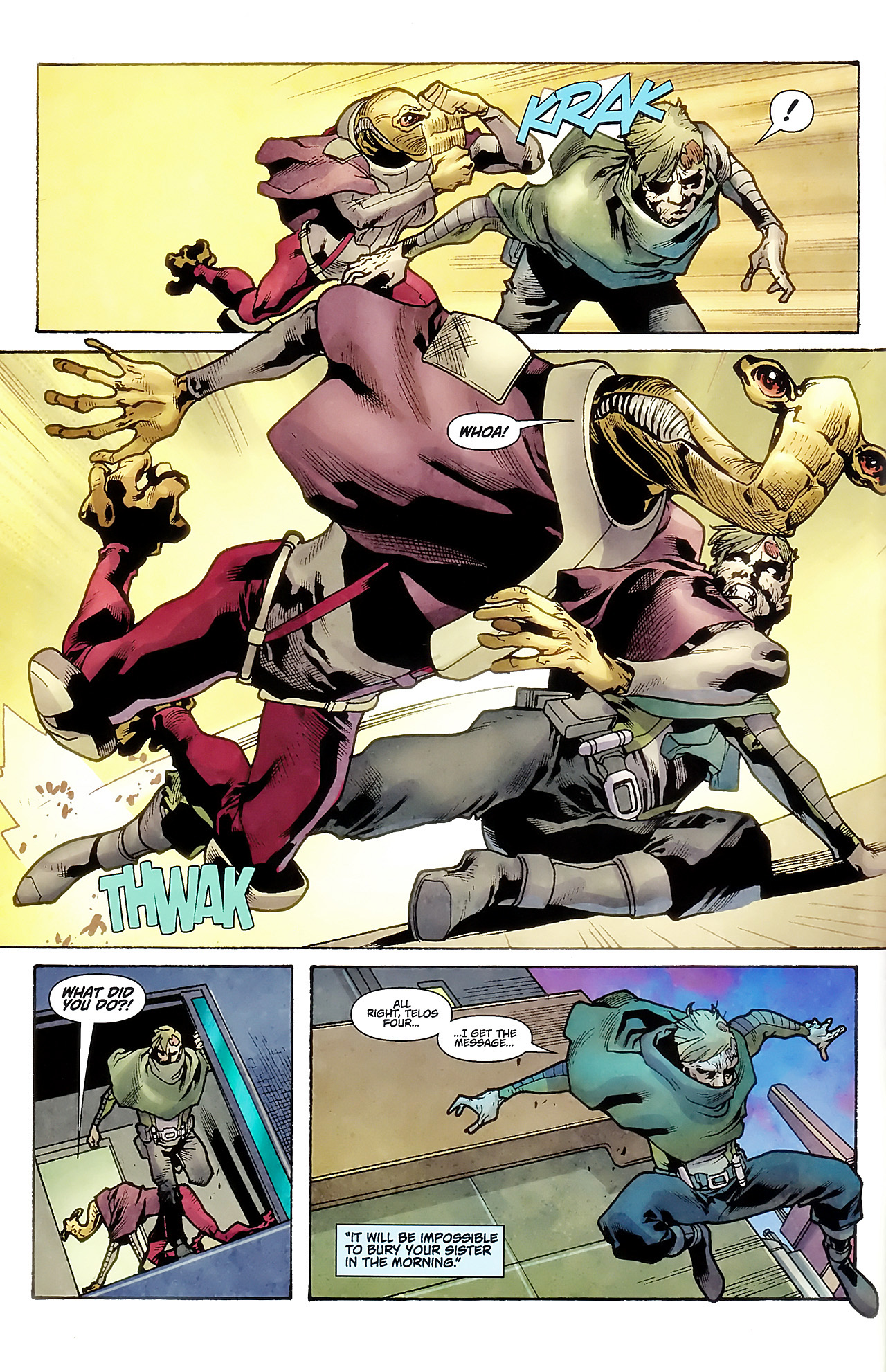 Read online Star Wars: Jedi - The Dark Side comic -  Issue #5 - 8