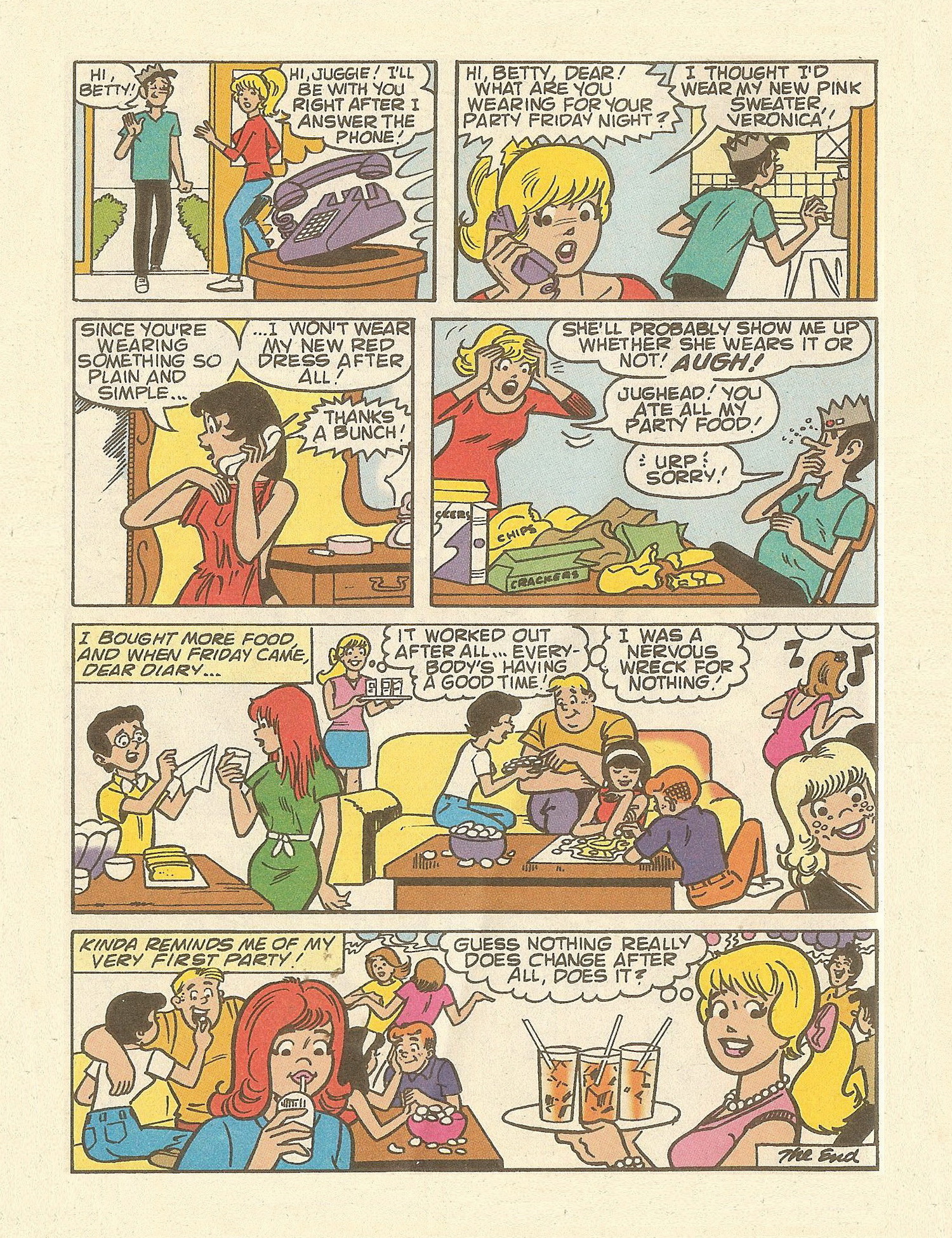 Read online Betty and Veronica Digest Magazine comic -  Issue #98 - 89