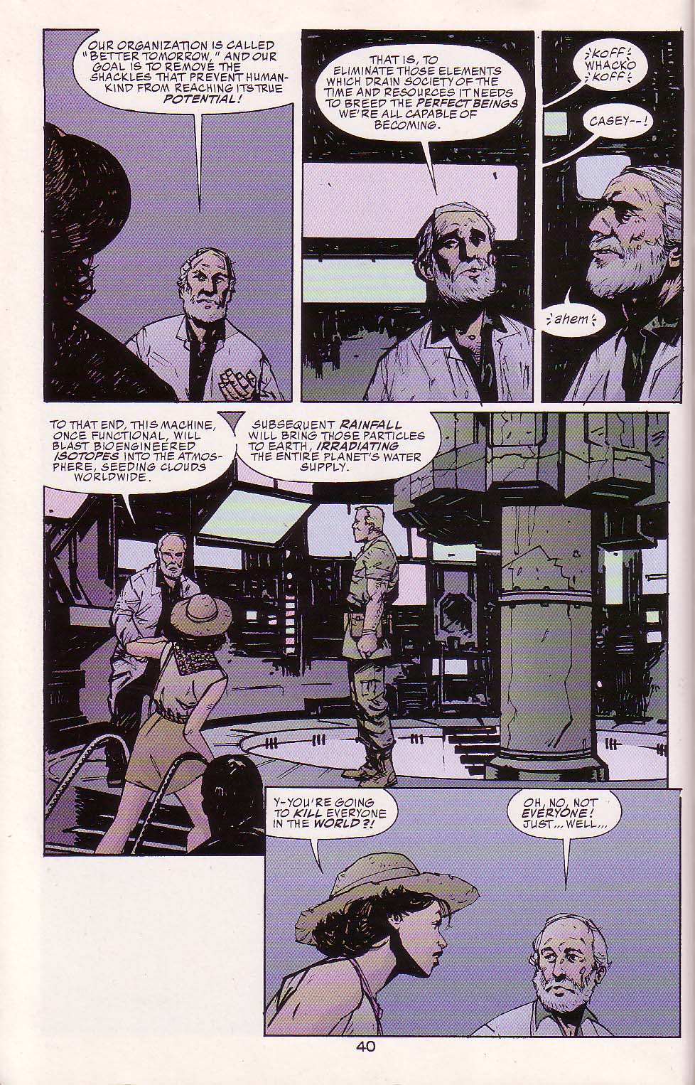 Read online Superman vs. Predator comic -  Issue #1 - 42