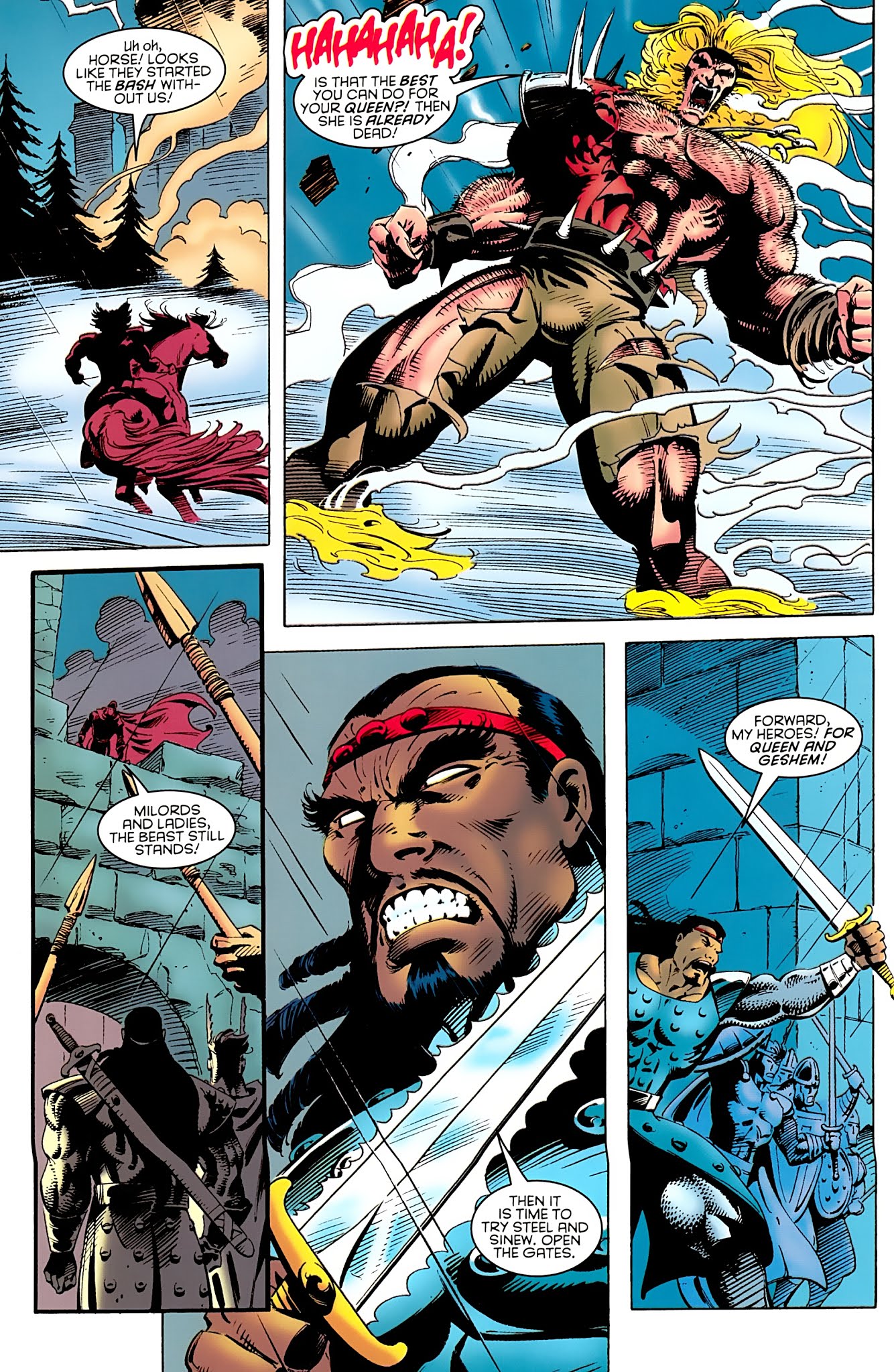 Read online Wolverine: Knight of Terra comic -  Issue # Full - 40