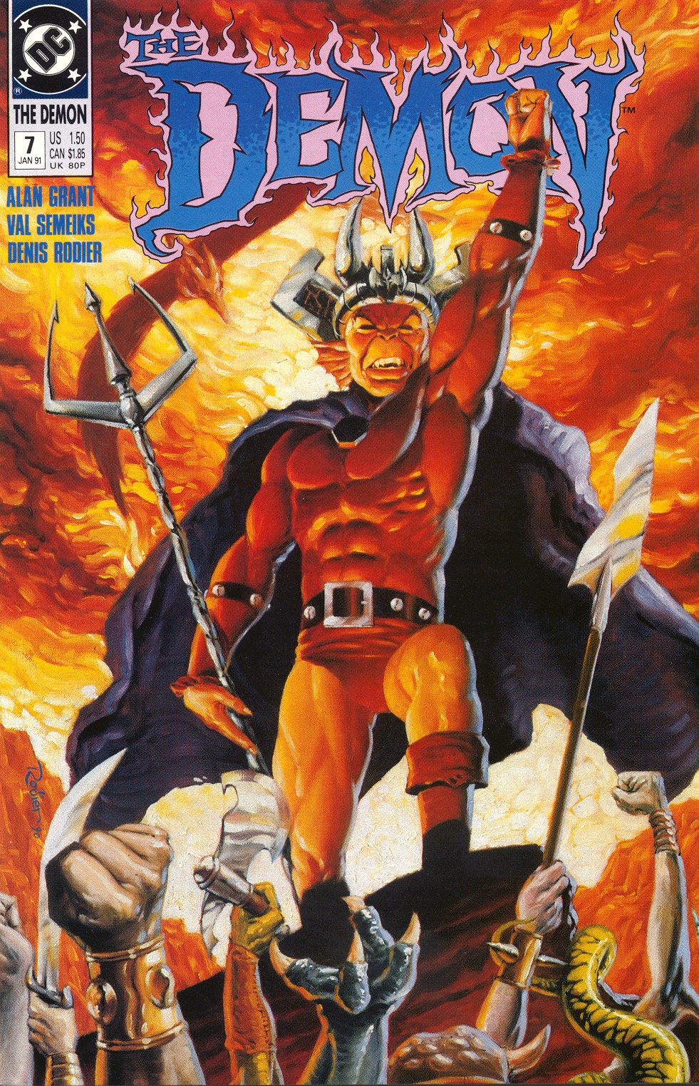 Read online The Demon (1990) comic -  Issue #7 - 1