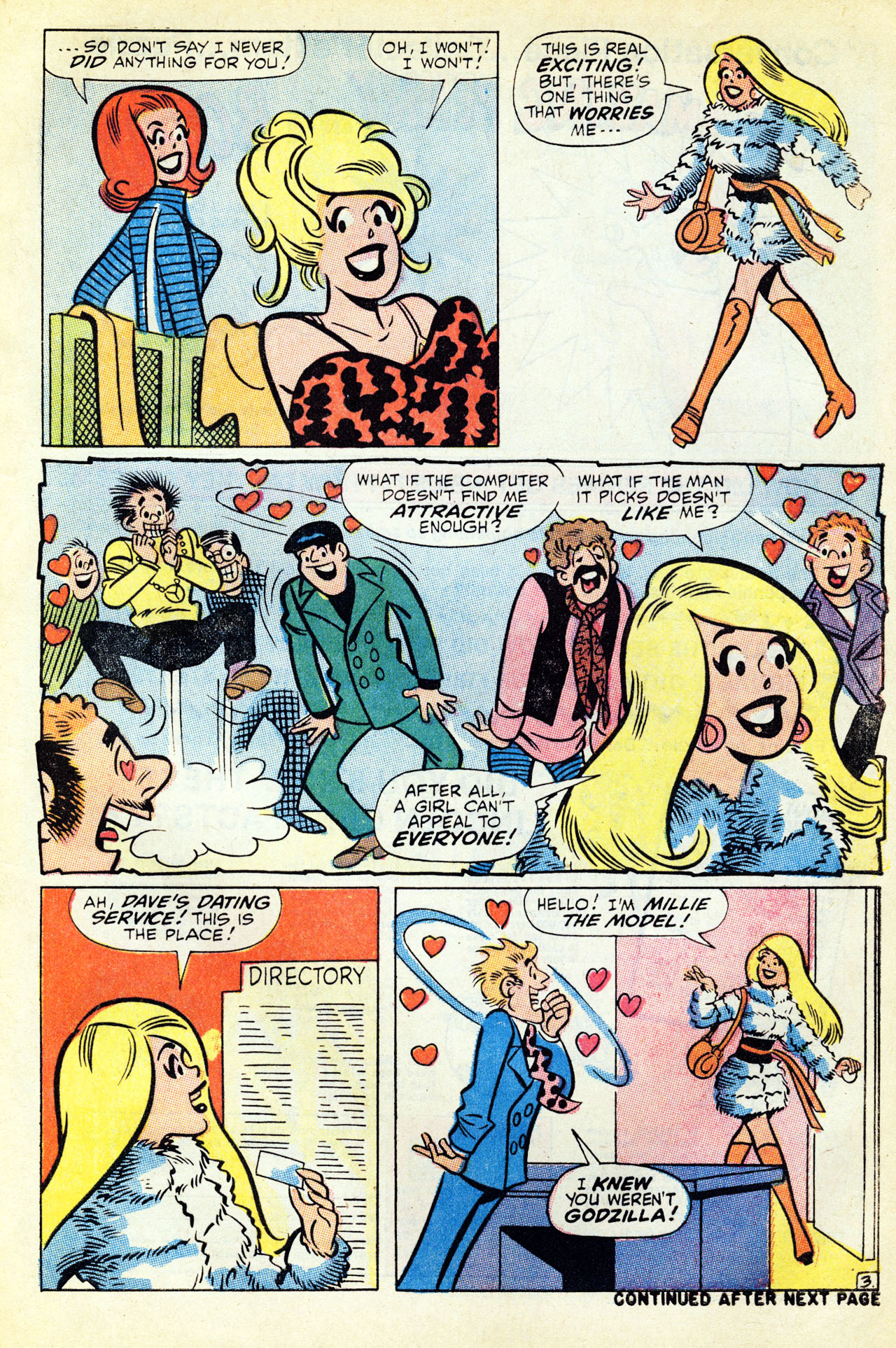 Read online Millie the Model comic -  Issue #180 - 5