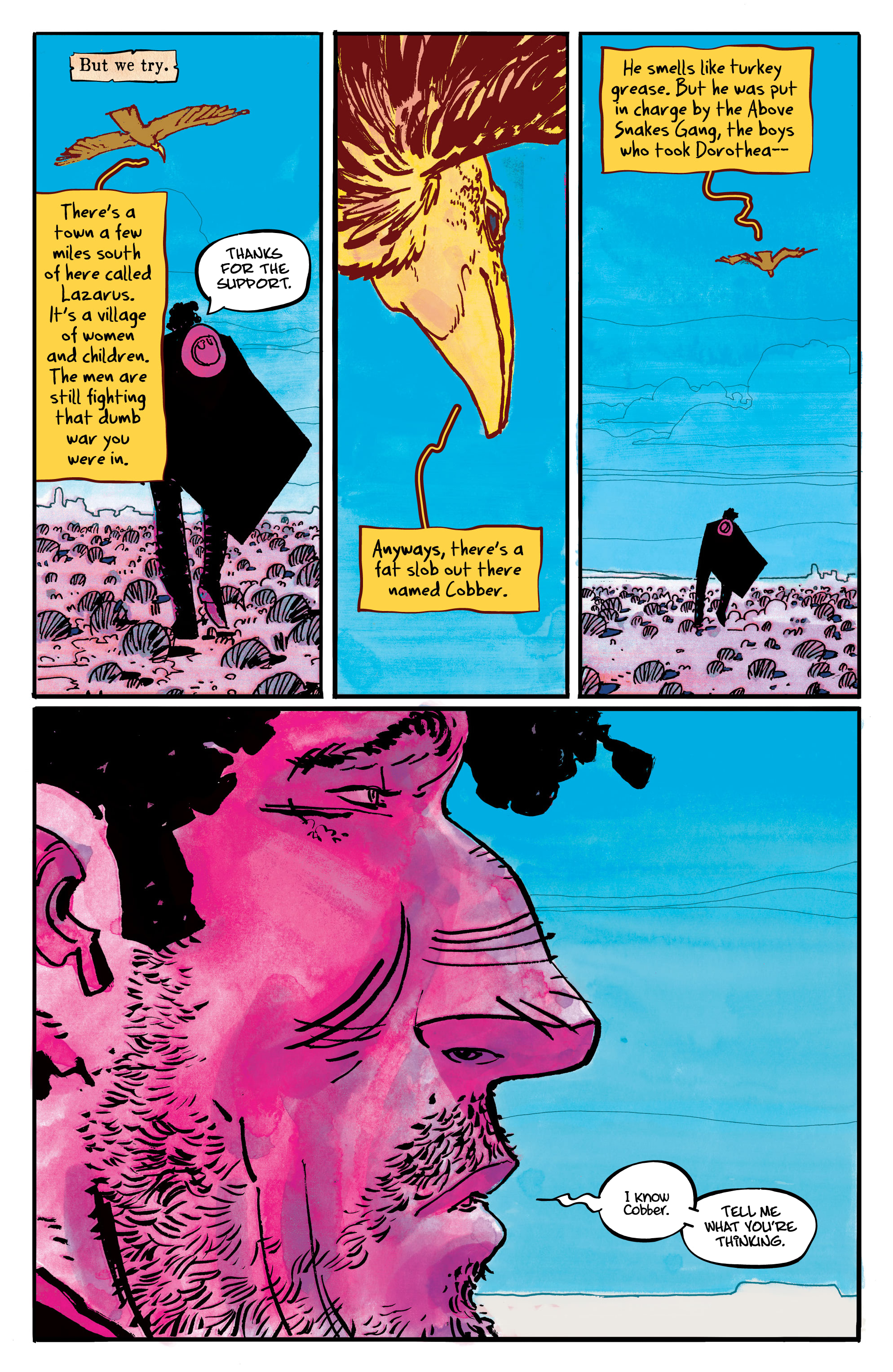 Read online Above Snakes comic -  Issue #1 - 9