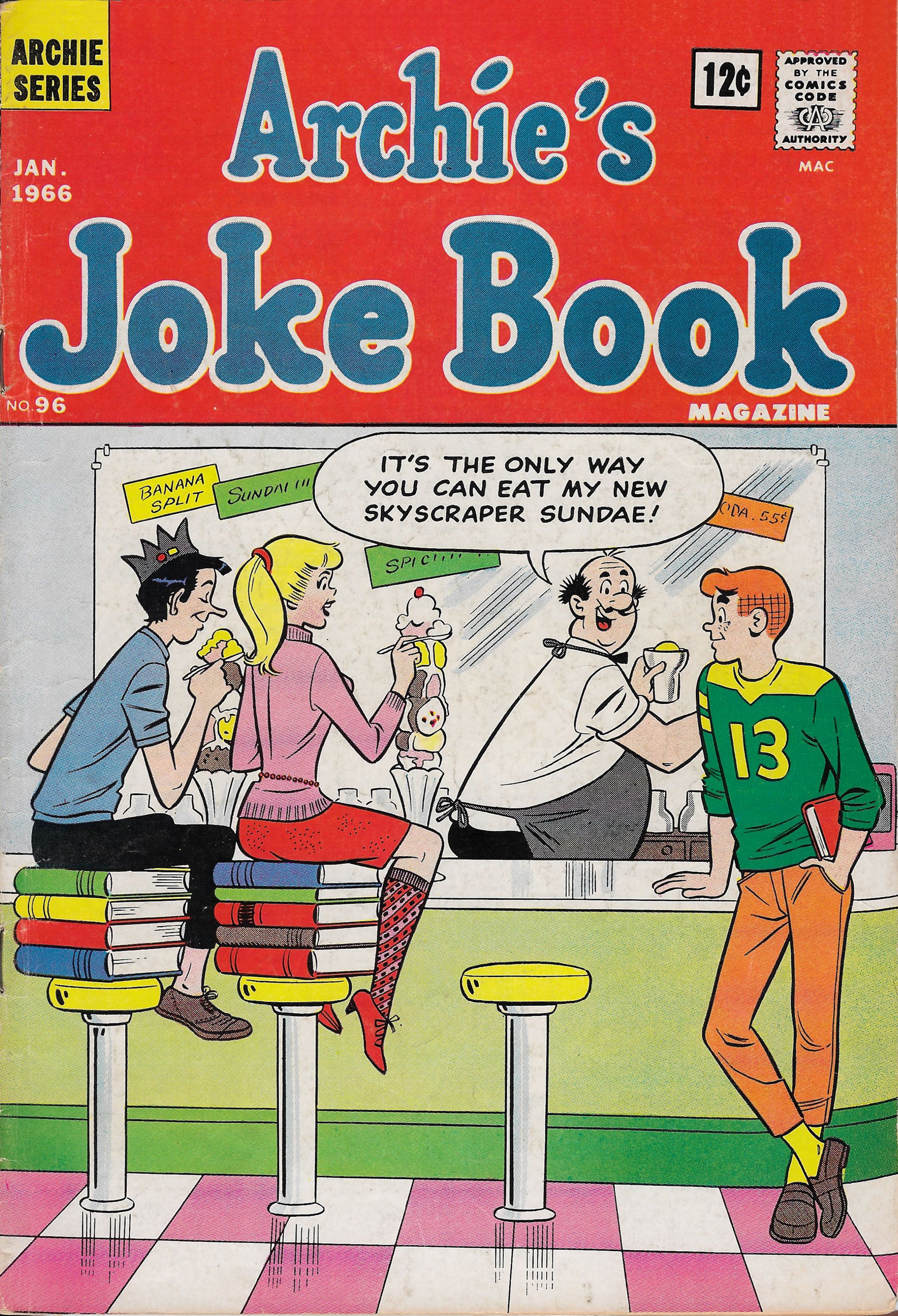 Read online Archie's Joke Book Magazine comic -  Issue #96 - 1
