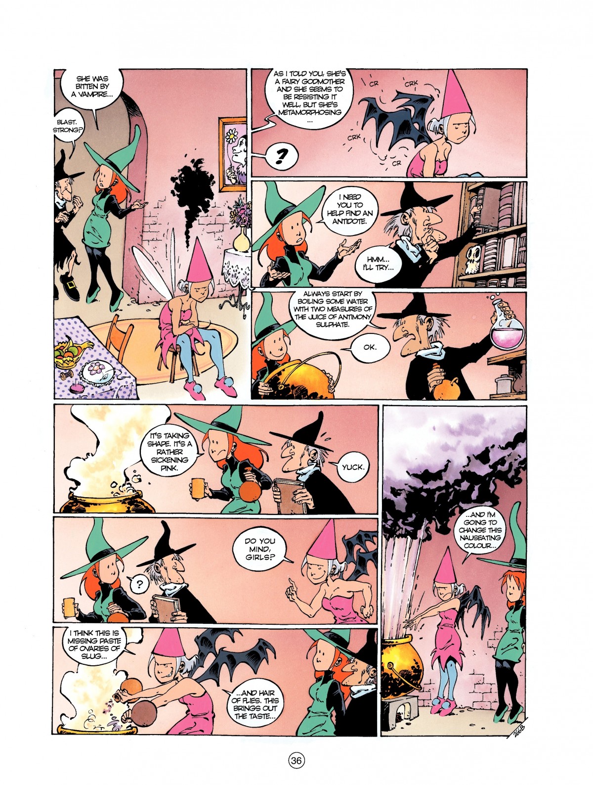 Read online Melusine comic -  Issue #1 - 36