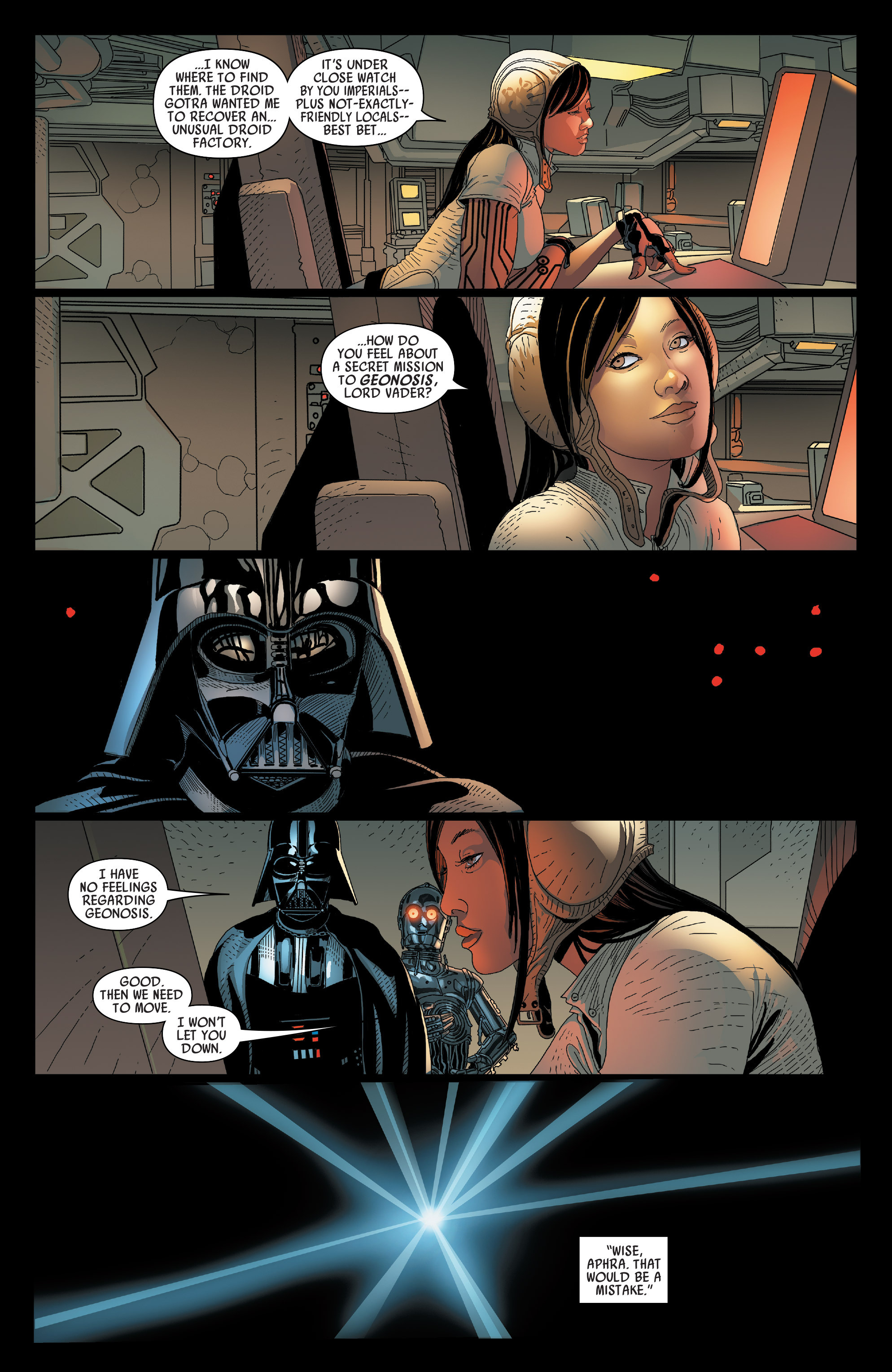 Read online Darth Vader comic -  Issue #3 - 23