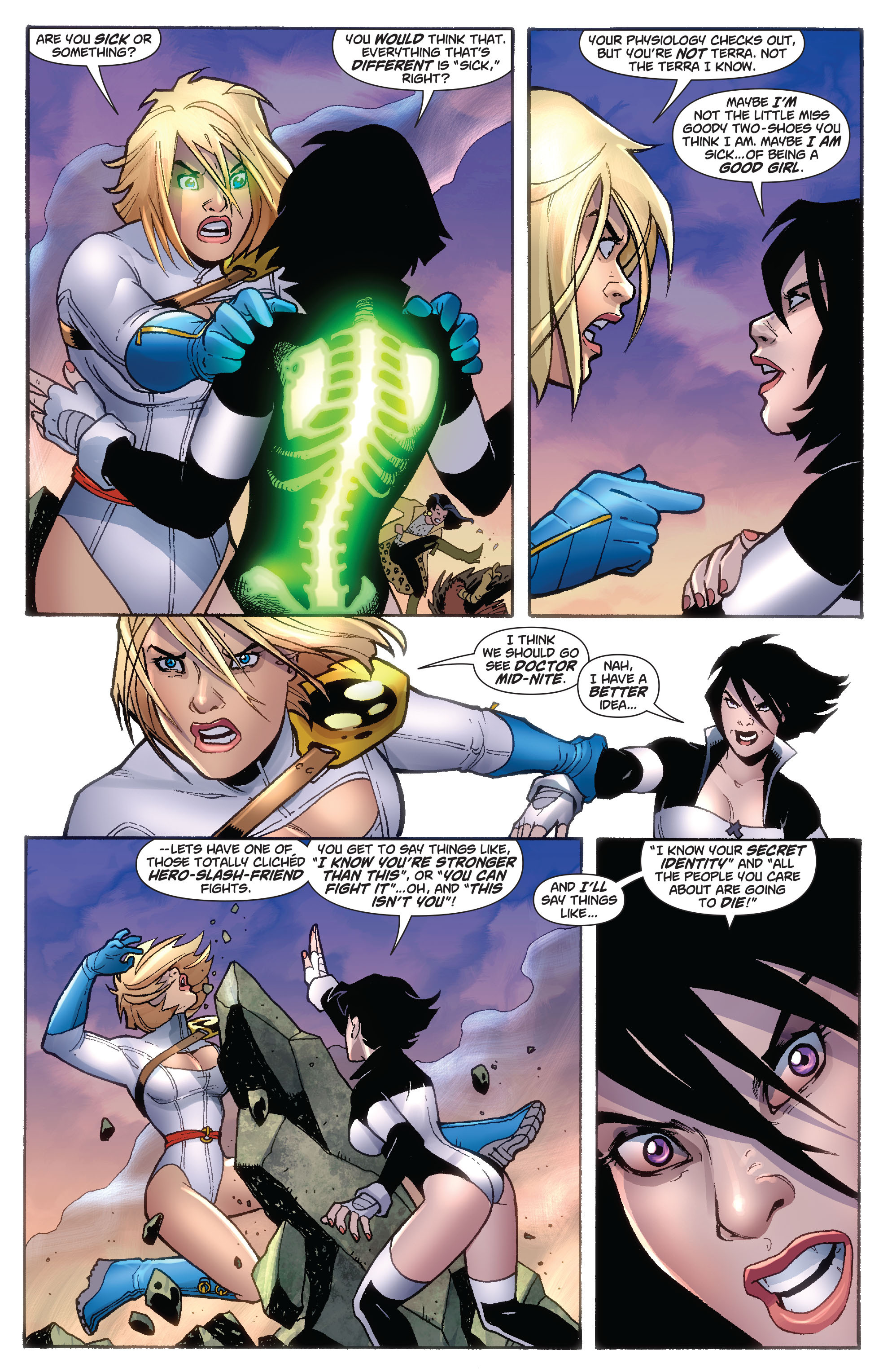 Read online Power Girl (2009) comic -  Issue #10 - 21