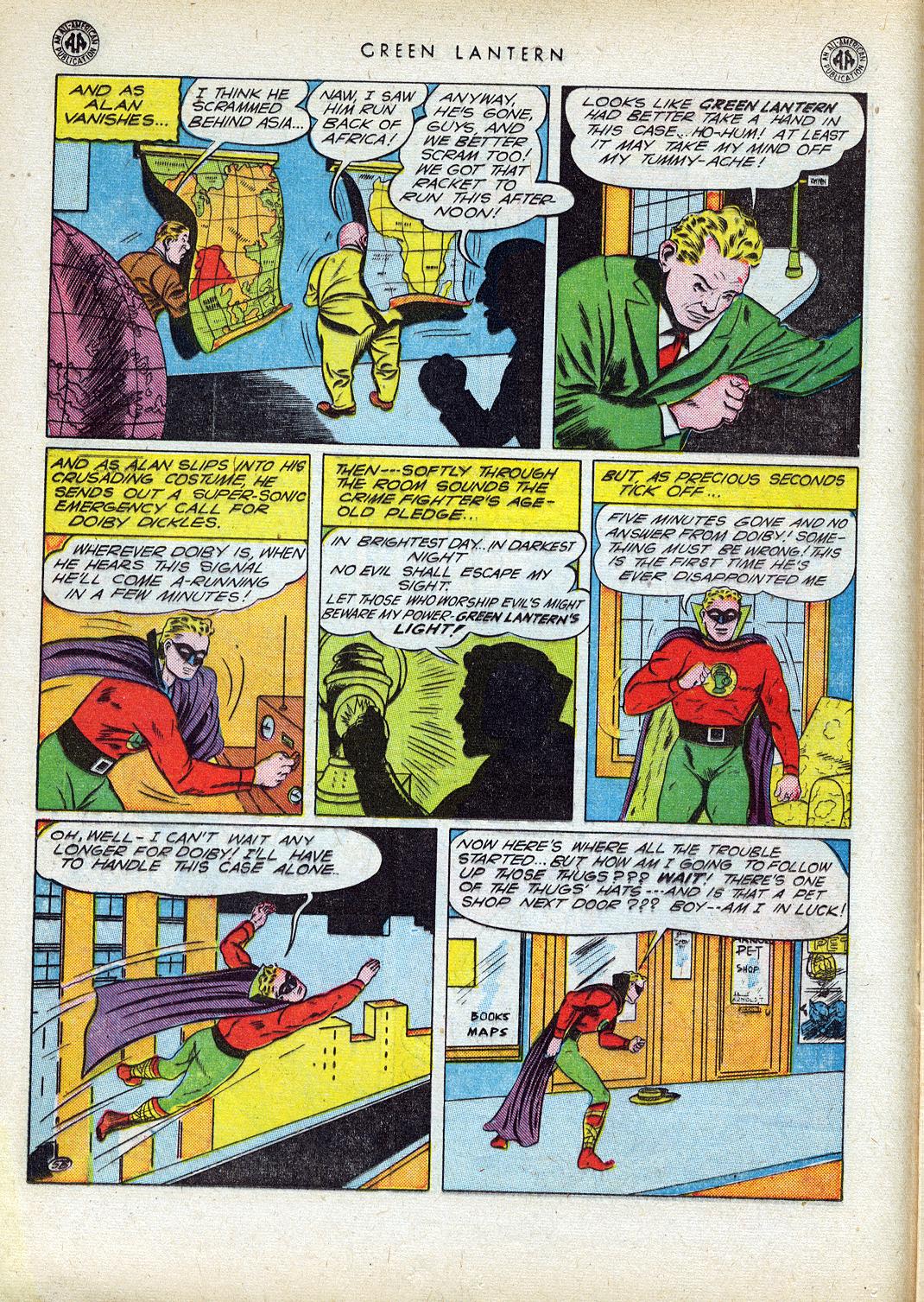 Read online Green Lantern (1941) comic -  Issue #14 - 23