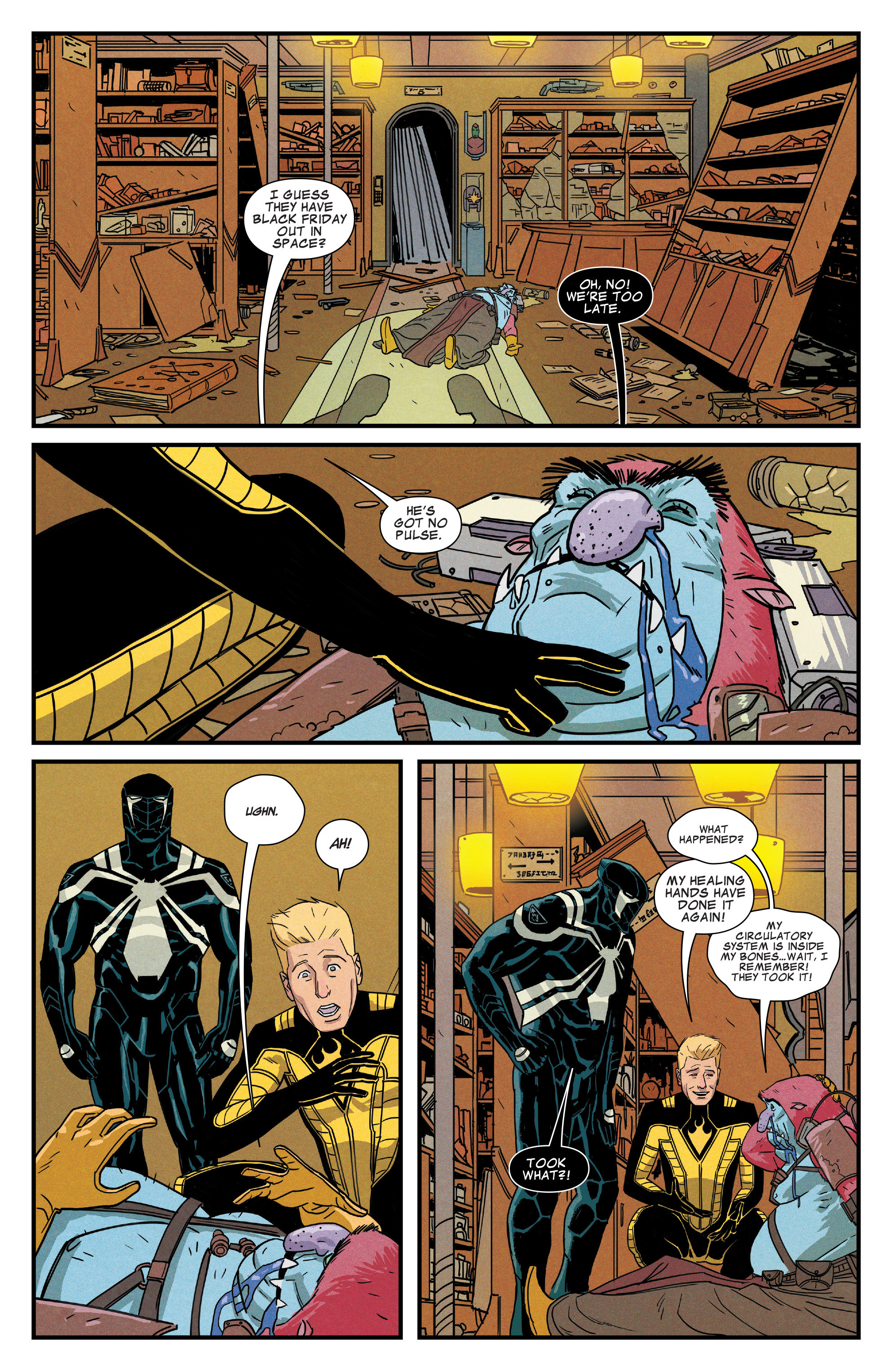 Read online Guardians of Infinity comic -  Issue #4 - 19