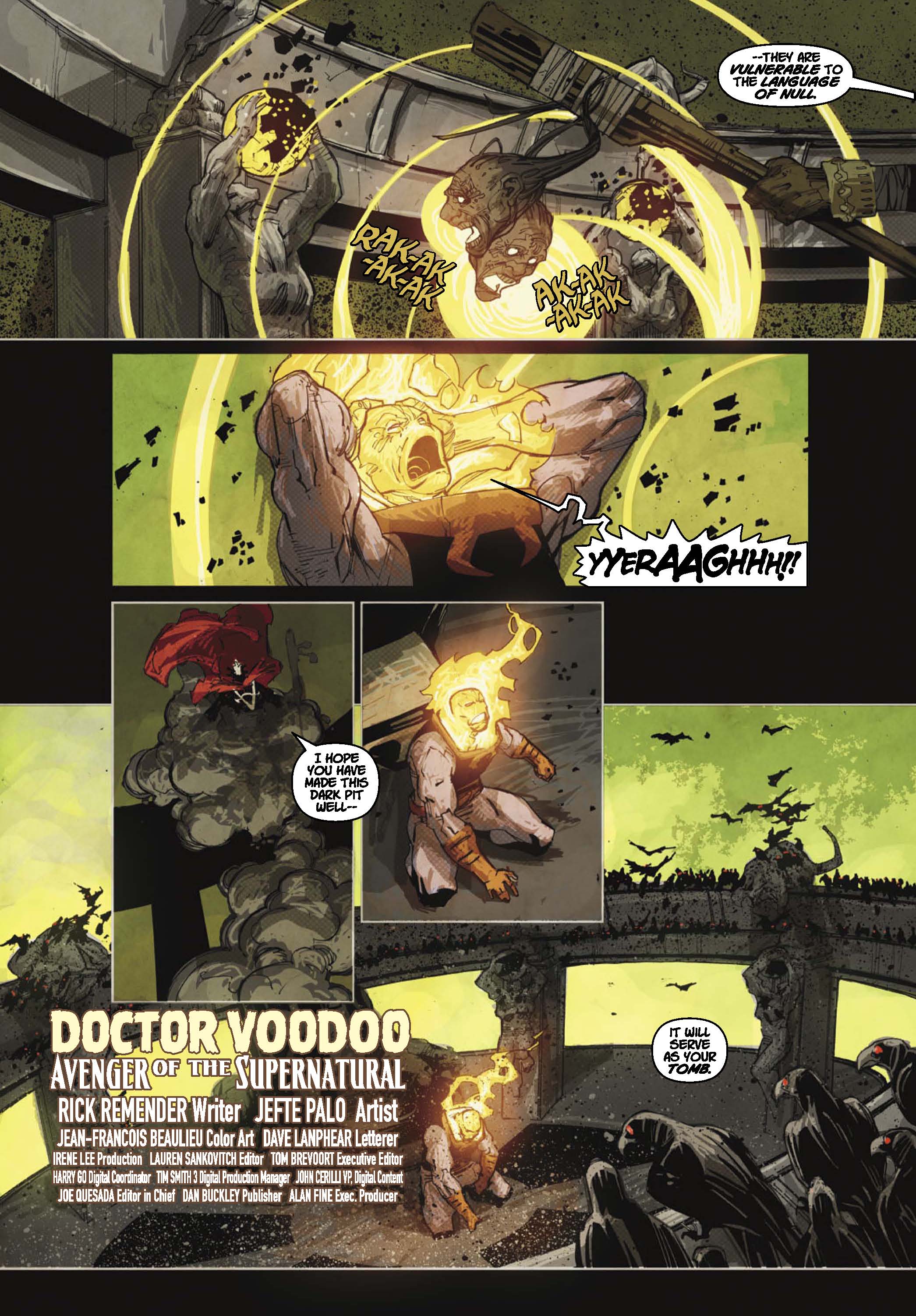 Read online Doctor Voodoo: Avenger of the Supernatural comic -  Issue #0 - 7