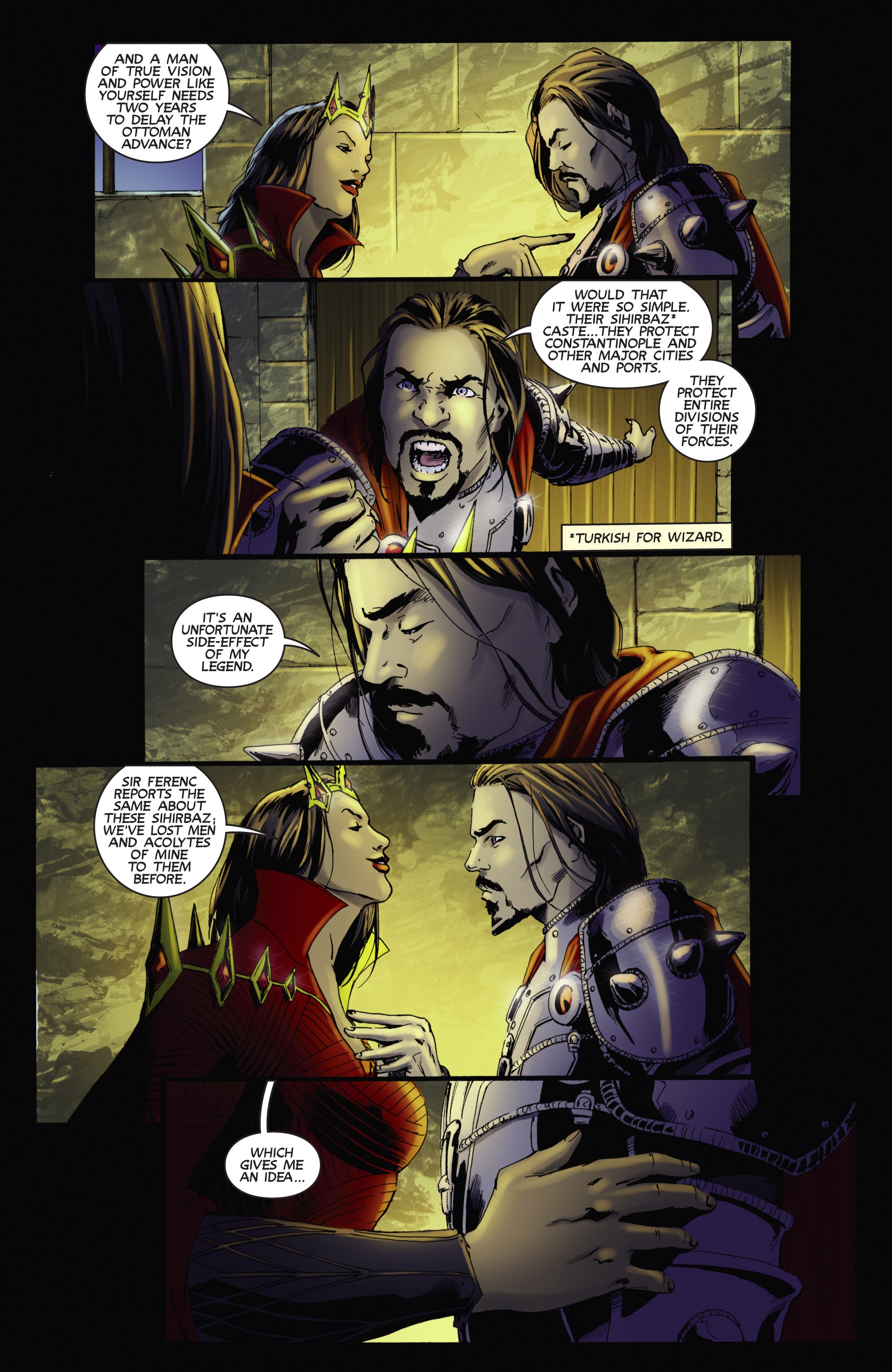 Read online Blood Queen Vs. Dracula comic -  Issue #2 - 9