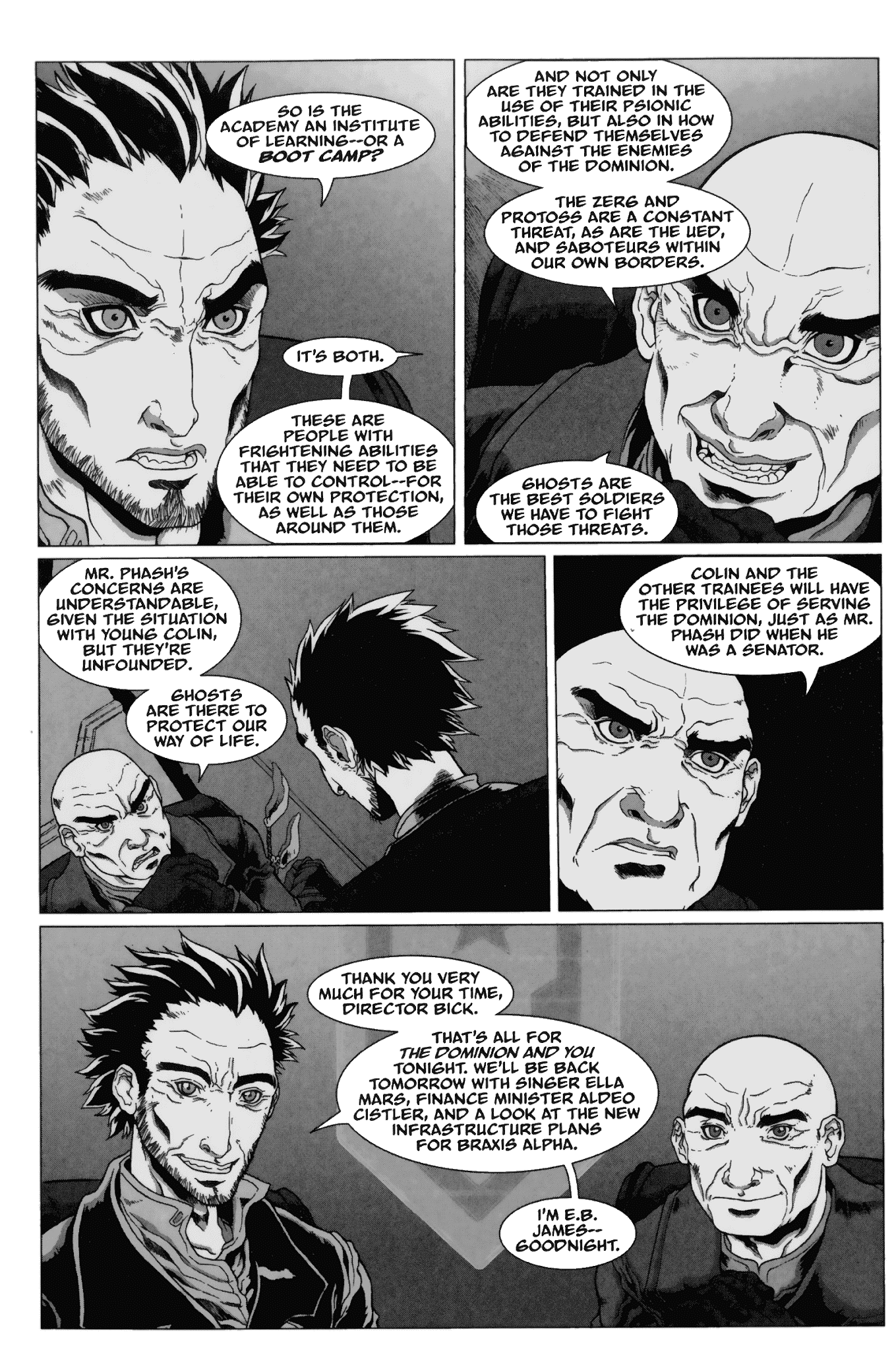 Read online StarCraft: Ghost Academy comic -  Issue # TPB 1 - 14