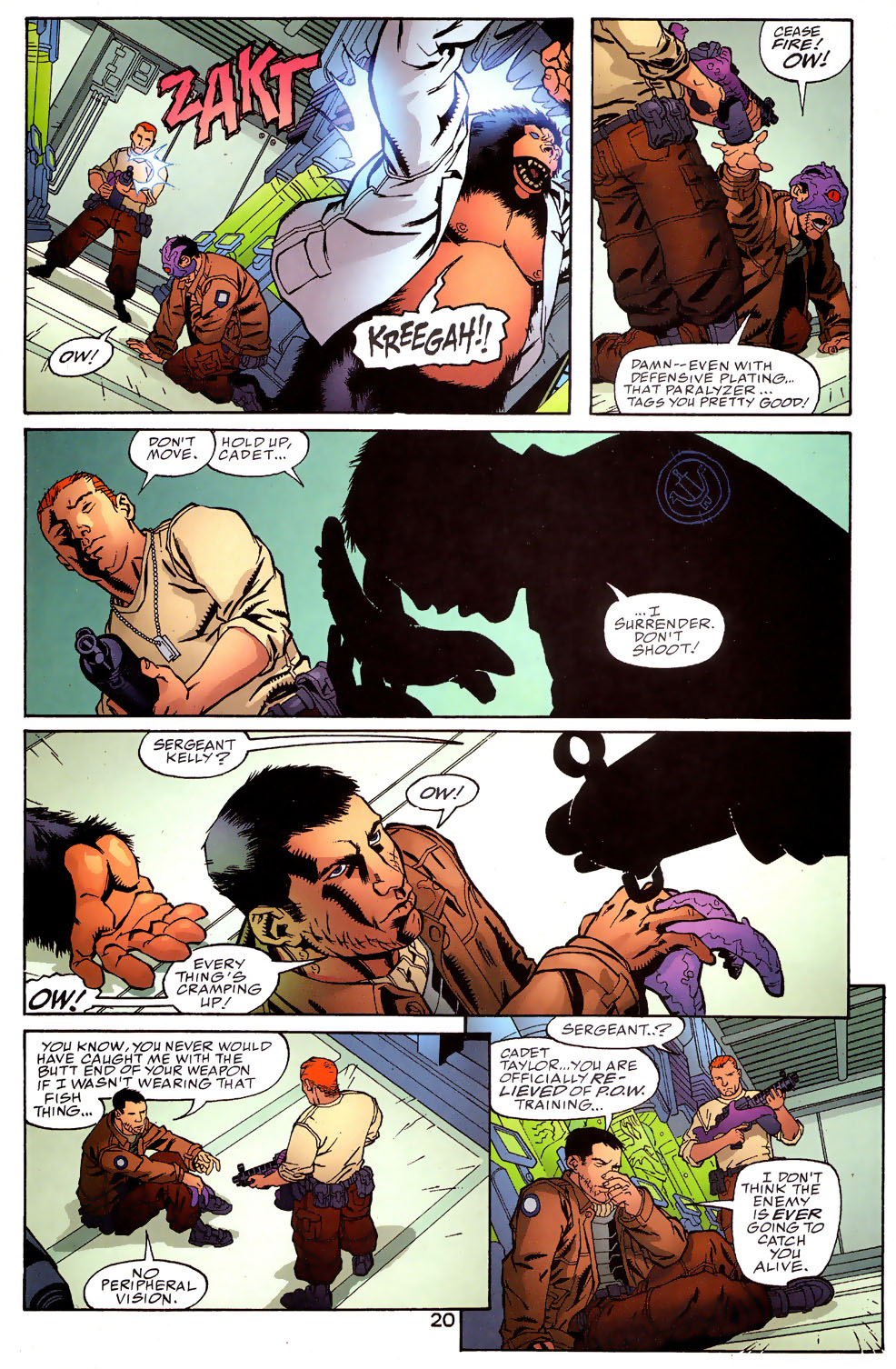 Read online Human Defense Corps comic -  Issue #2 - 21