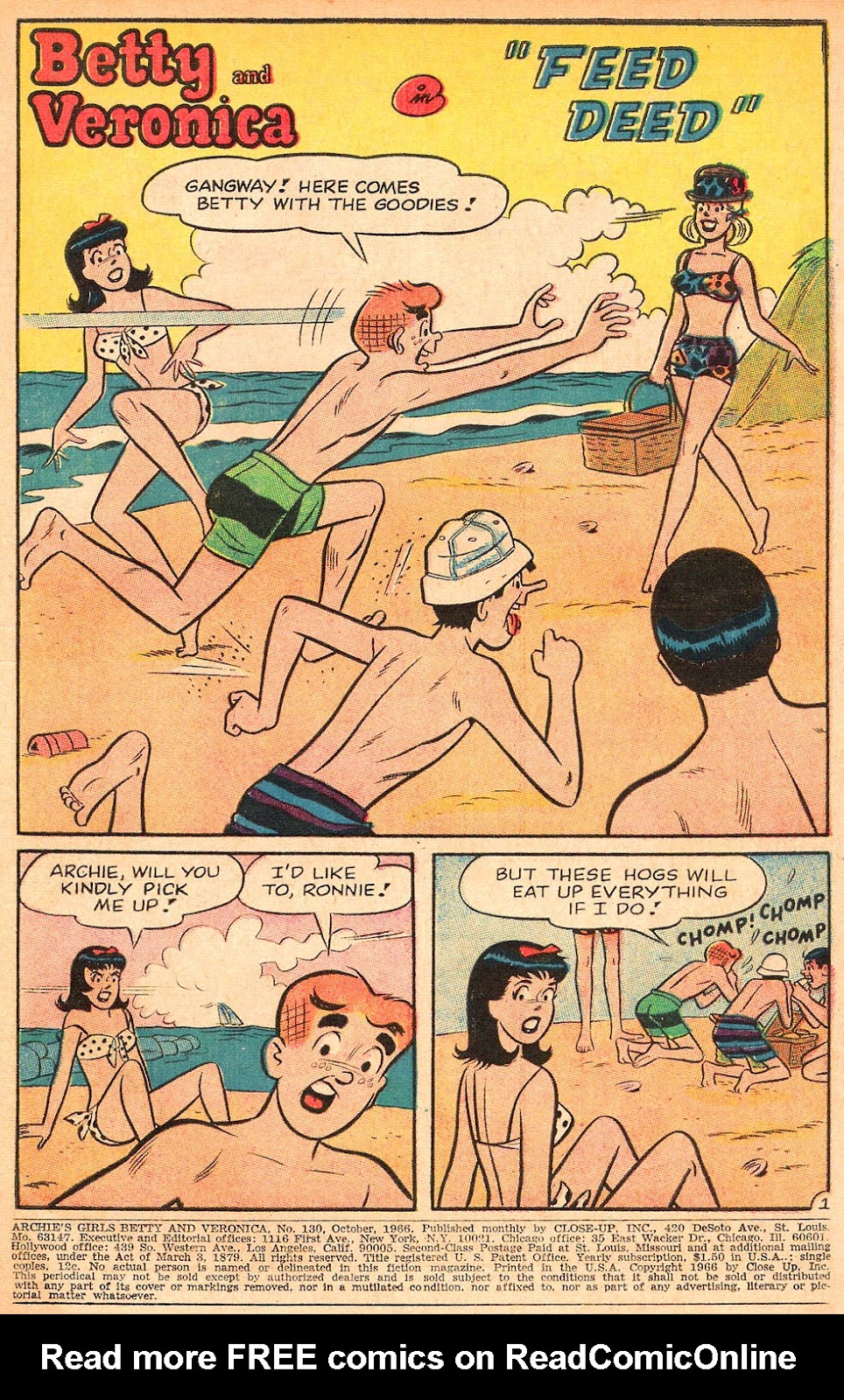 Archie's Girls Betty and Veronica issue 130 - Page 3