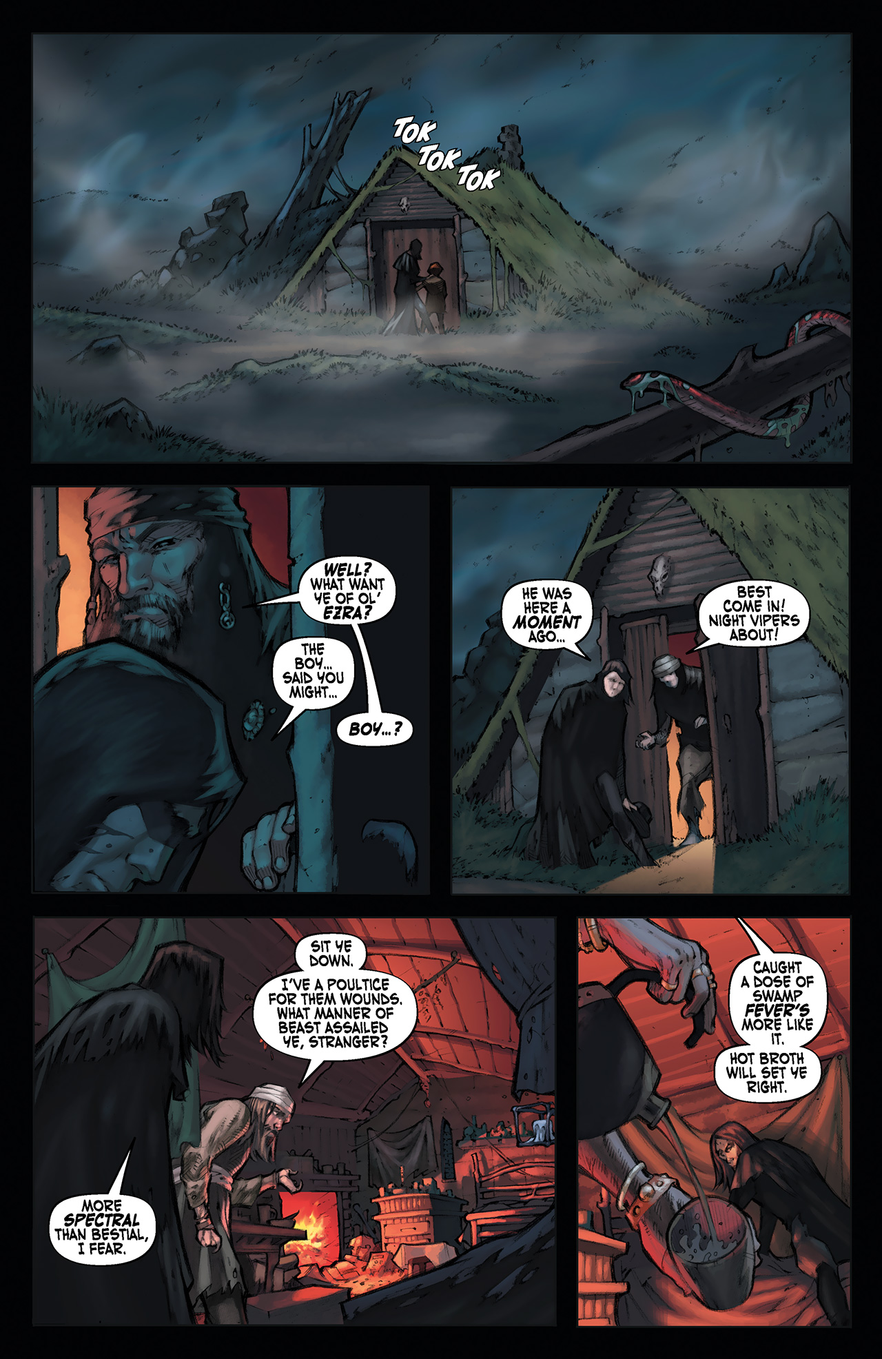 Read online Solomon Kane: Red Shadows comic -  Issue #1 - 17