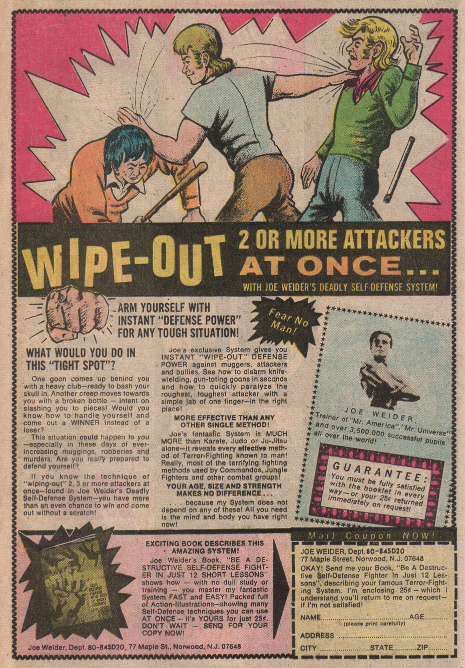 Read online Weird War Tales (1971) comic -  Issue #28 - 29
