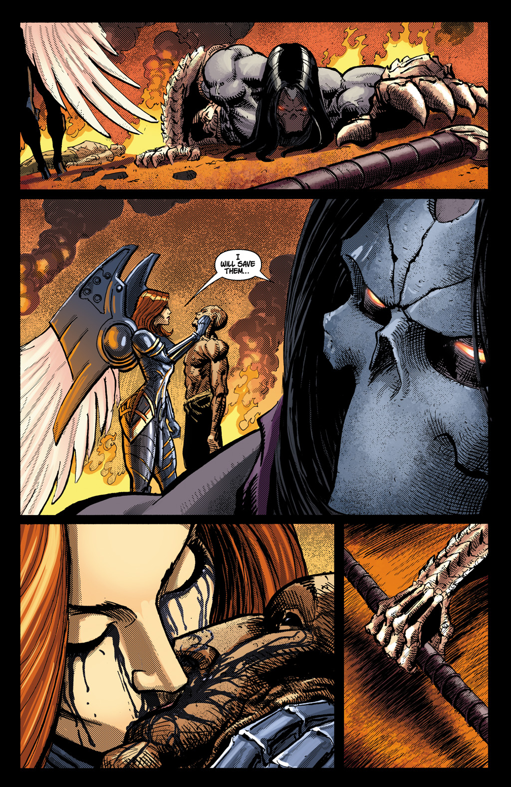 Read online Darksiders II comic -  Issue #5 - 9